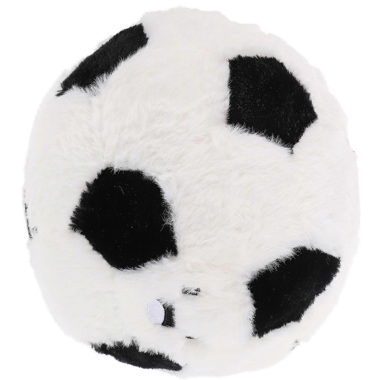 Football Plush Cushion Soft Throw Pillow for Decoration 2Pcs White Set