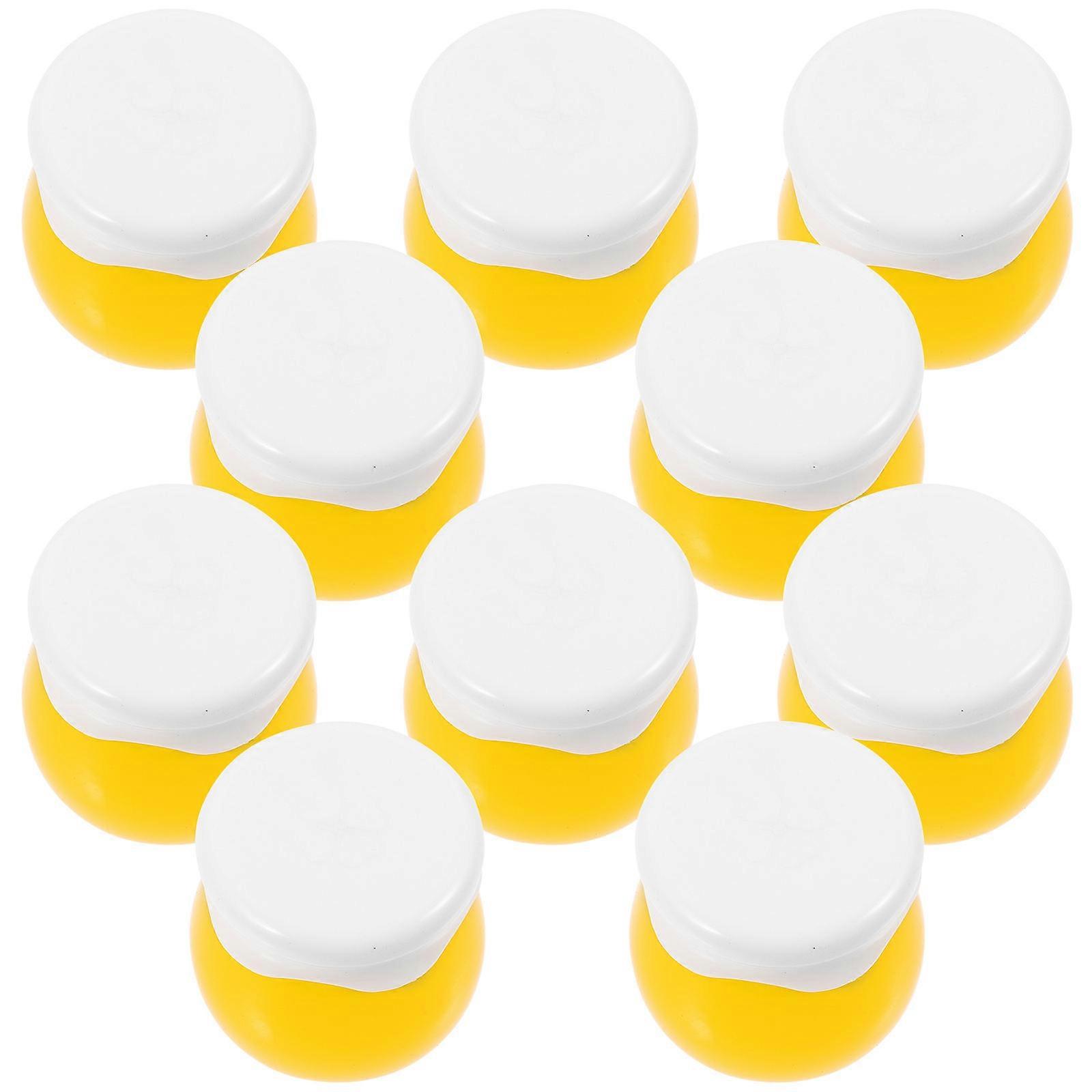 Face Cream Container Acrylic Jar for Storage 50Pcs Refillable Cosmetic Bottles