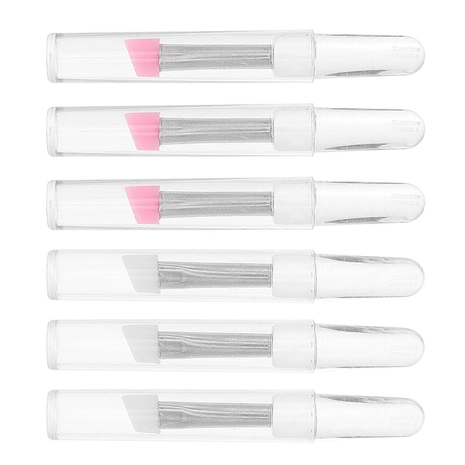 Assorted Silicone Eye Makeup Brush for Makeup Application 18 Pieces with Caps