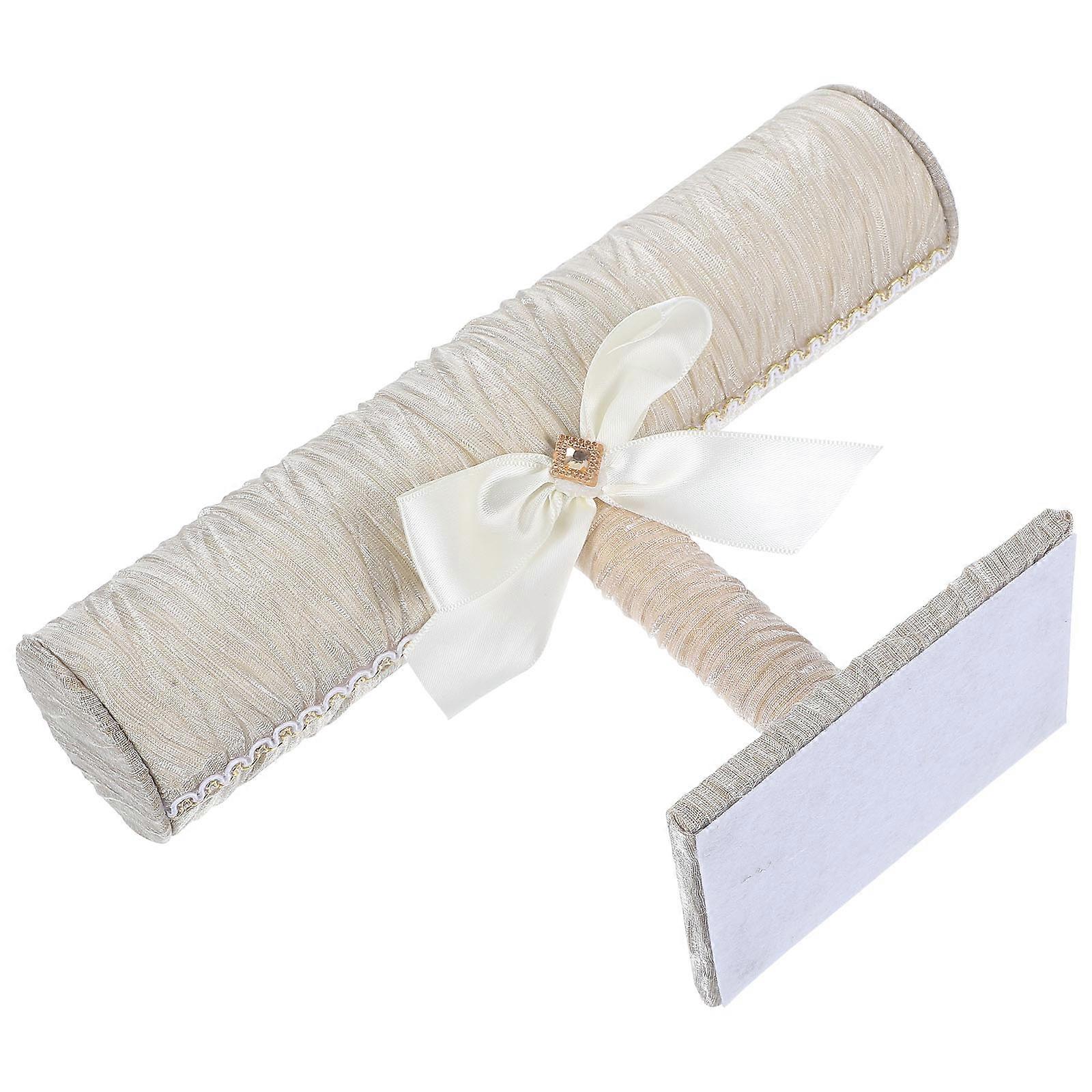 Bangle Display Stand Bracelet Holder for Organizing 2Pcs Beige Vintage
