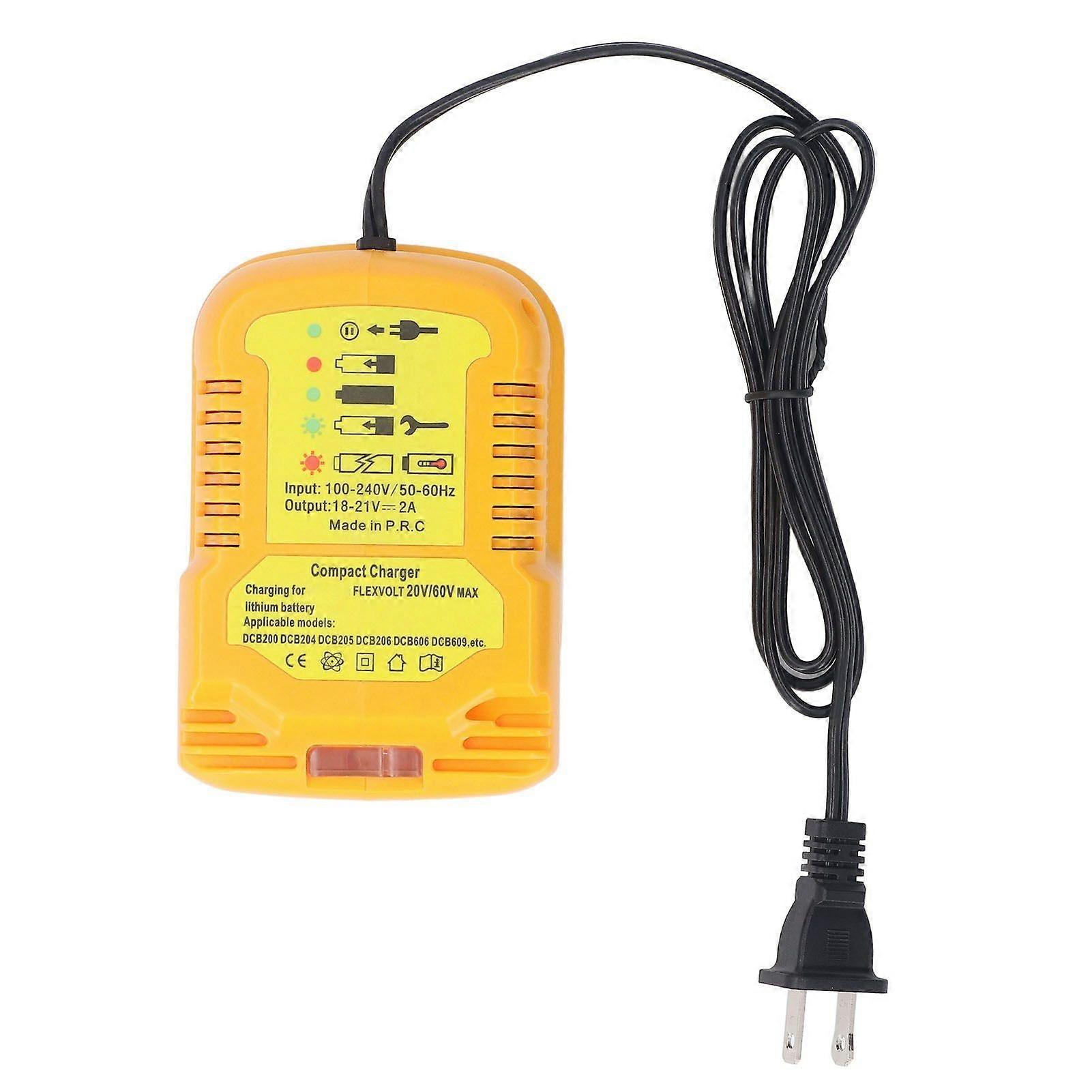 High quality Mini portable lithium battery charger for DeWalt DCB206 DCB230