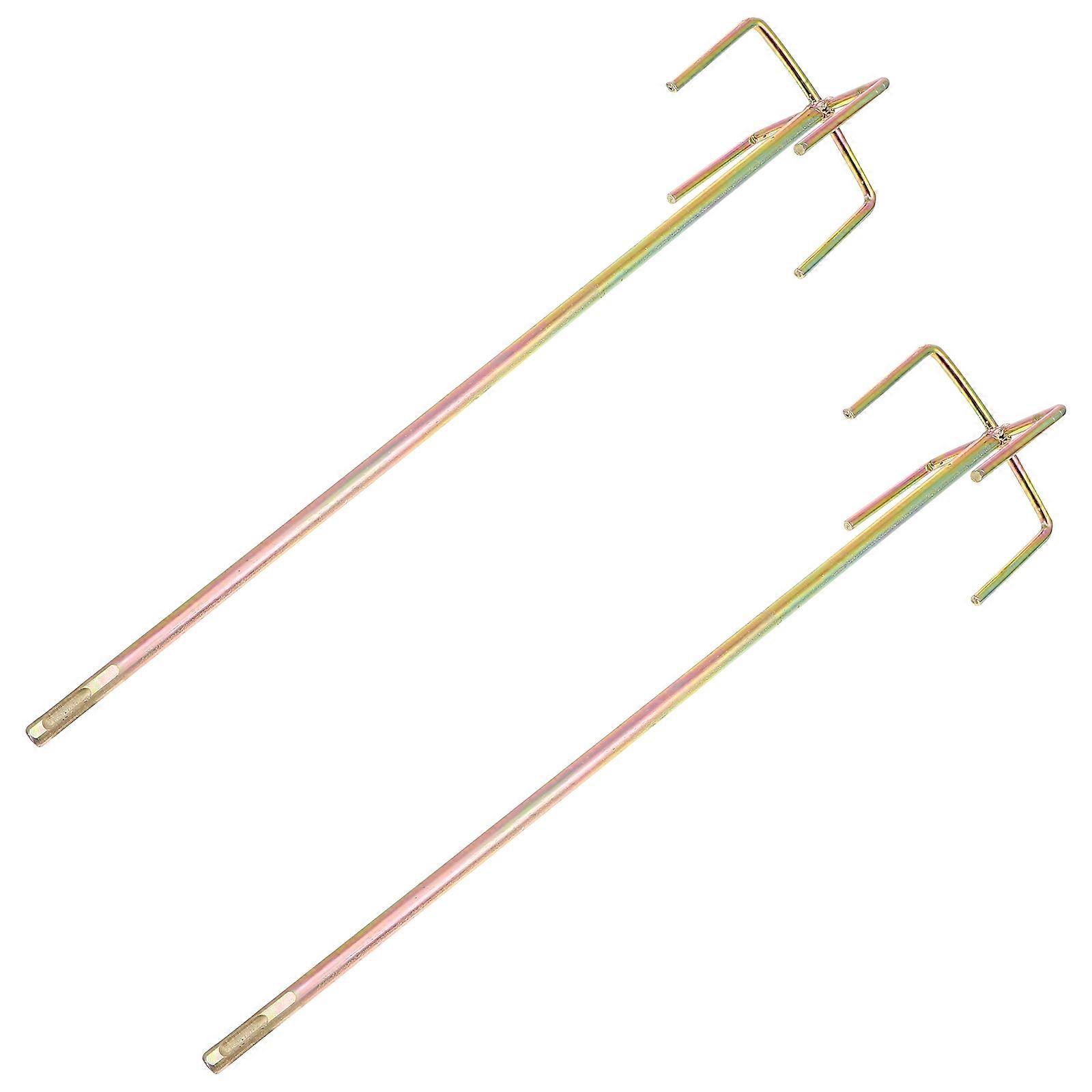 Oil Paint Mixing Rods Cement Stirring Accessories 2Pcs for Durable Construction Use