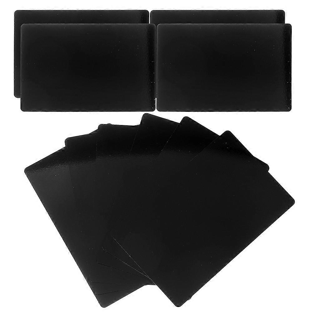 Sublimation Aluminum Cards Business Labeling Event Labeling Professionals 8.60X5.40X0.10CM Practical 80 Pcs