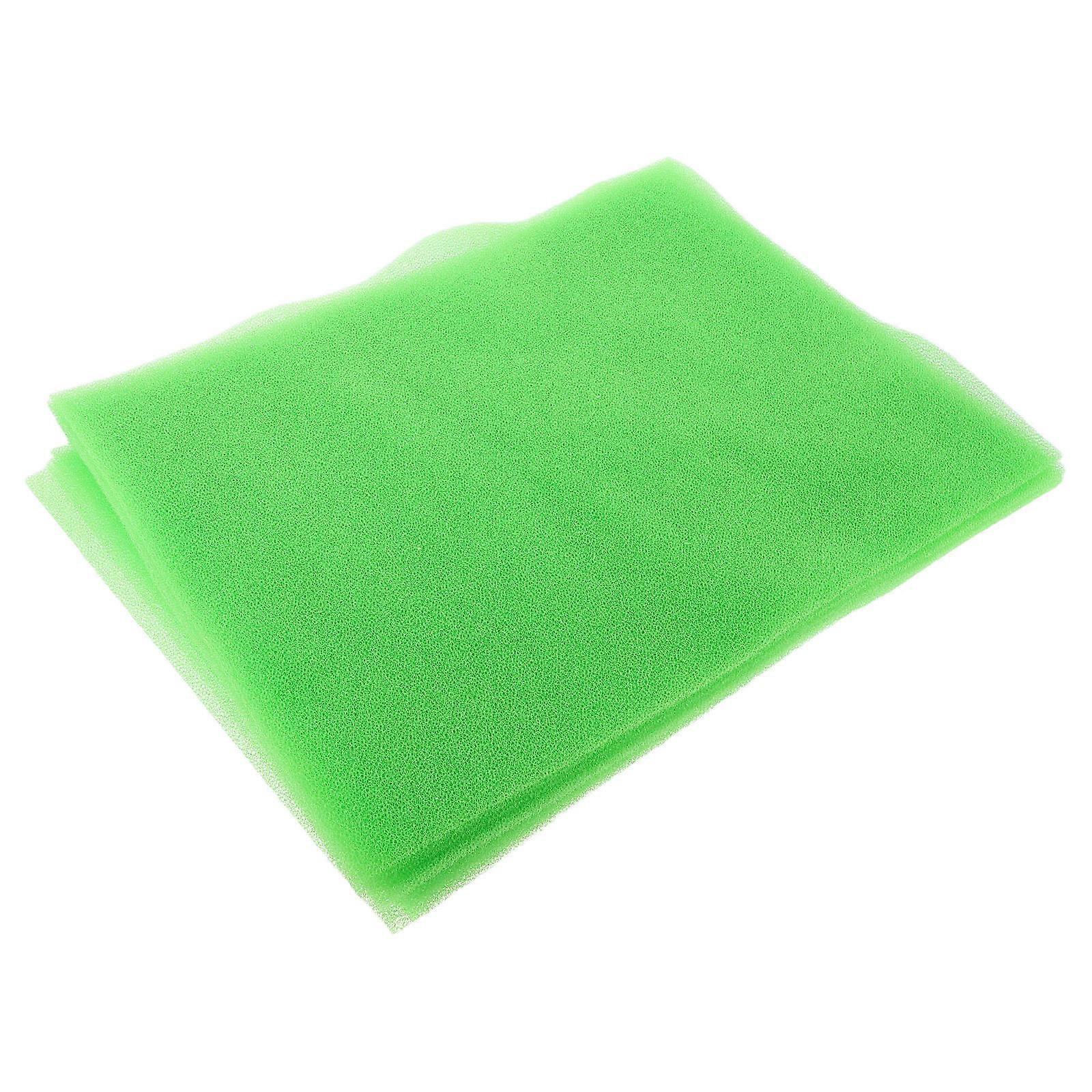 Green Sponge Filter Sponge for Refrigerator Shelf Pads Replacement 48Pcs