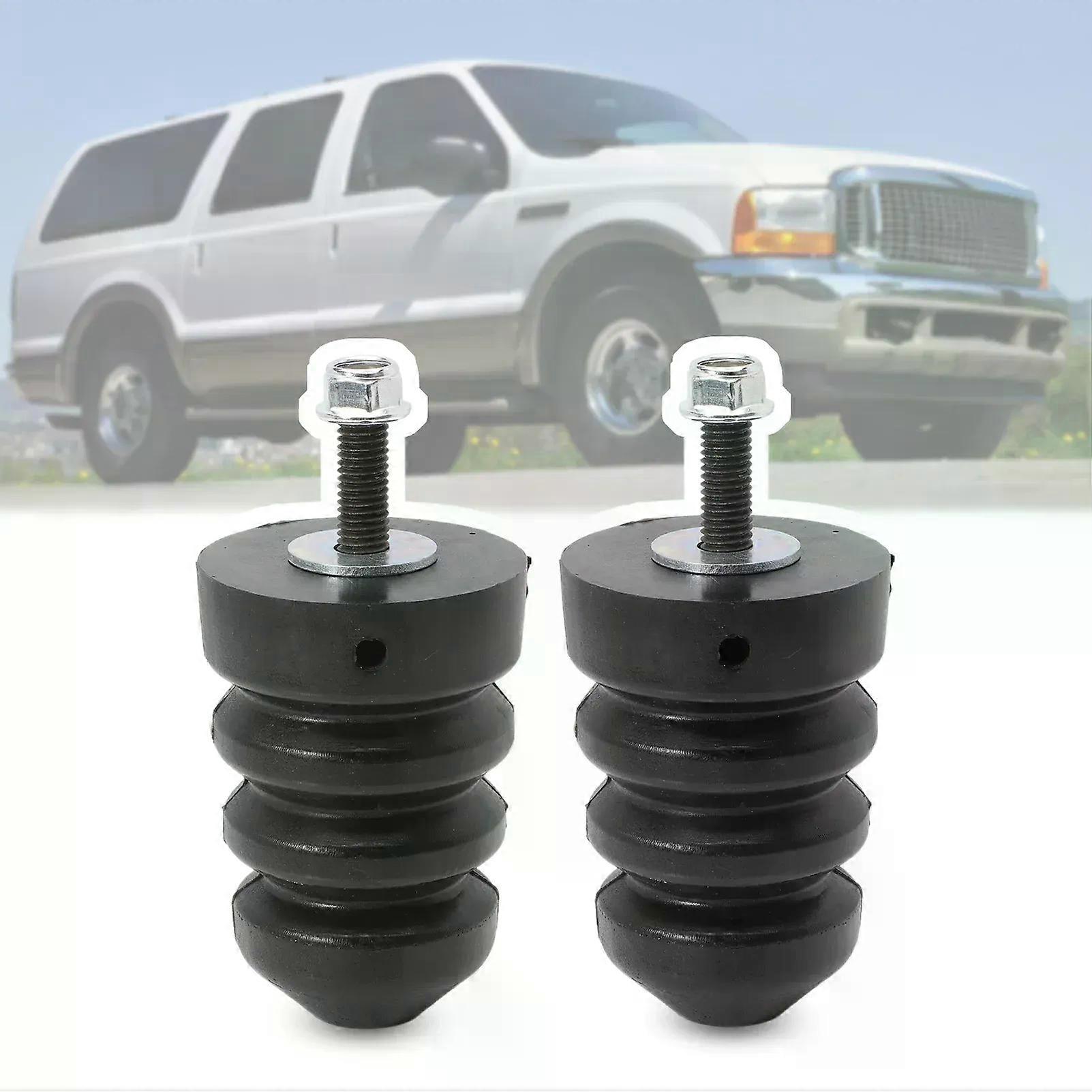 2 PCS Rear Leaf Spring Bumpers Compatible with Ford 2000-2005 Excursion 2005-2016 F250 2005-2019 F350 1C3Z47A-A30AA