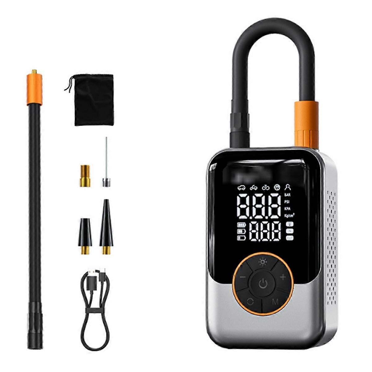 Wireless Car Inflation Pump Quick Charging High Pressure Air Pump