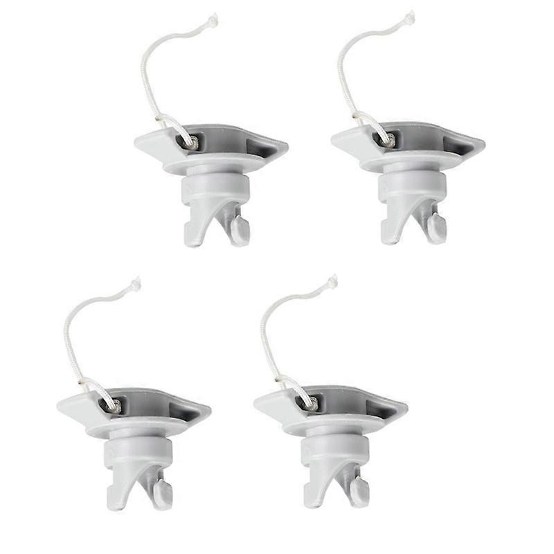Lot de 4 bouchons de valve pour radeau gonflable