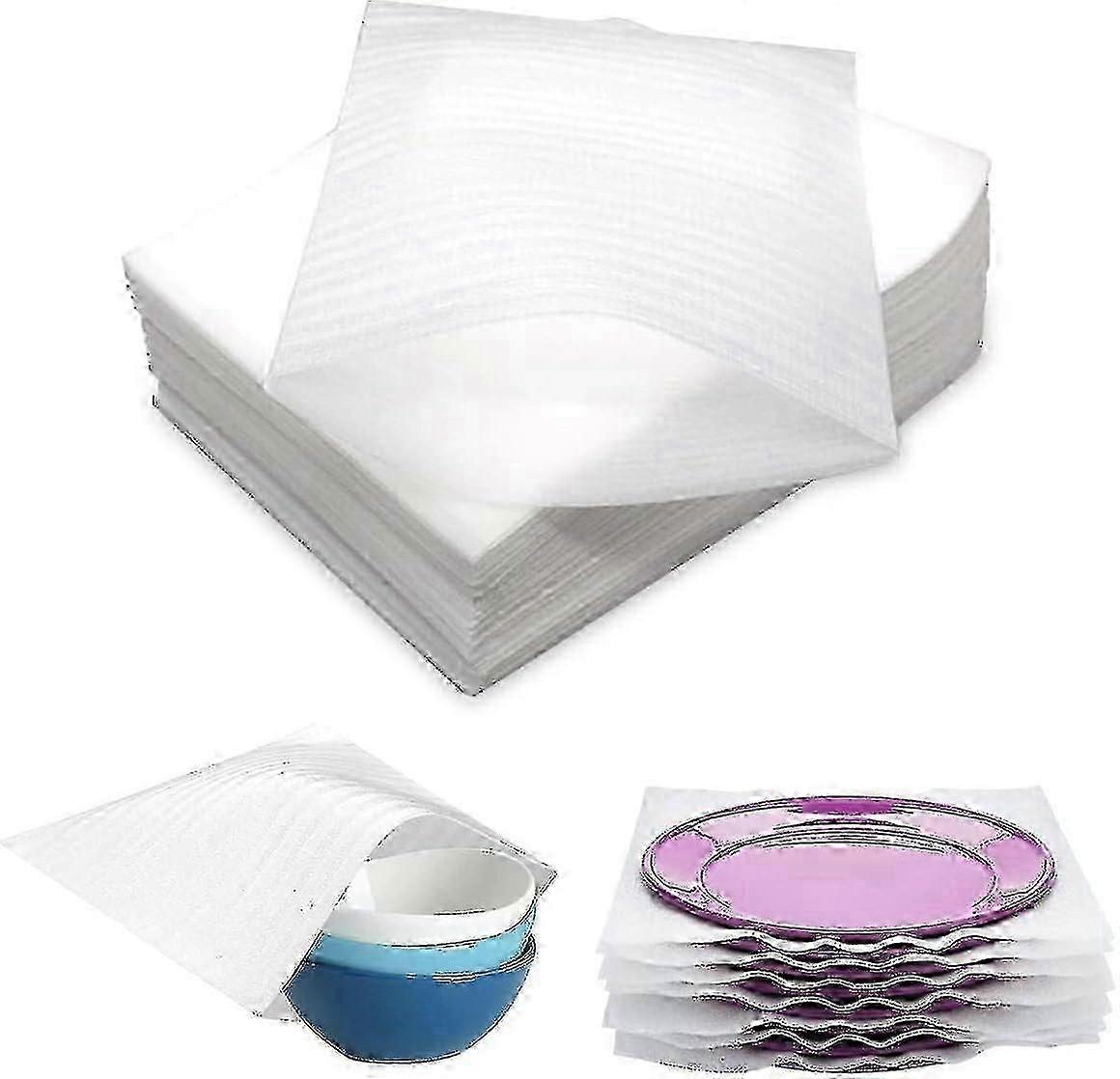 100 Pieces of 25x30cm Bubble Wrap Roll for Secure Packing and Moving in British Homes