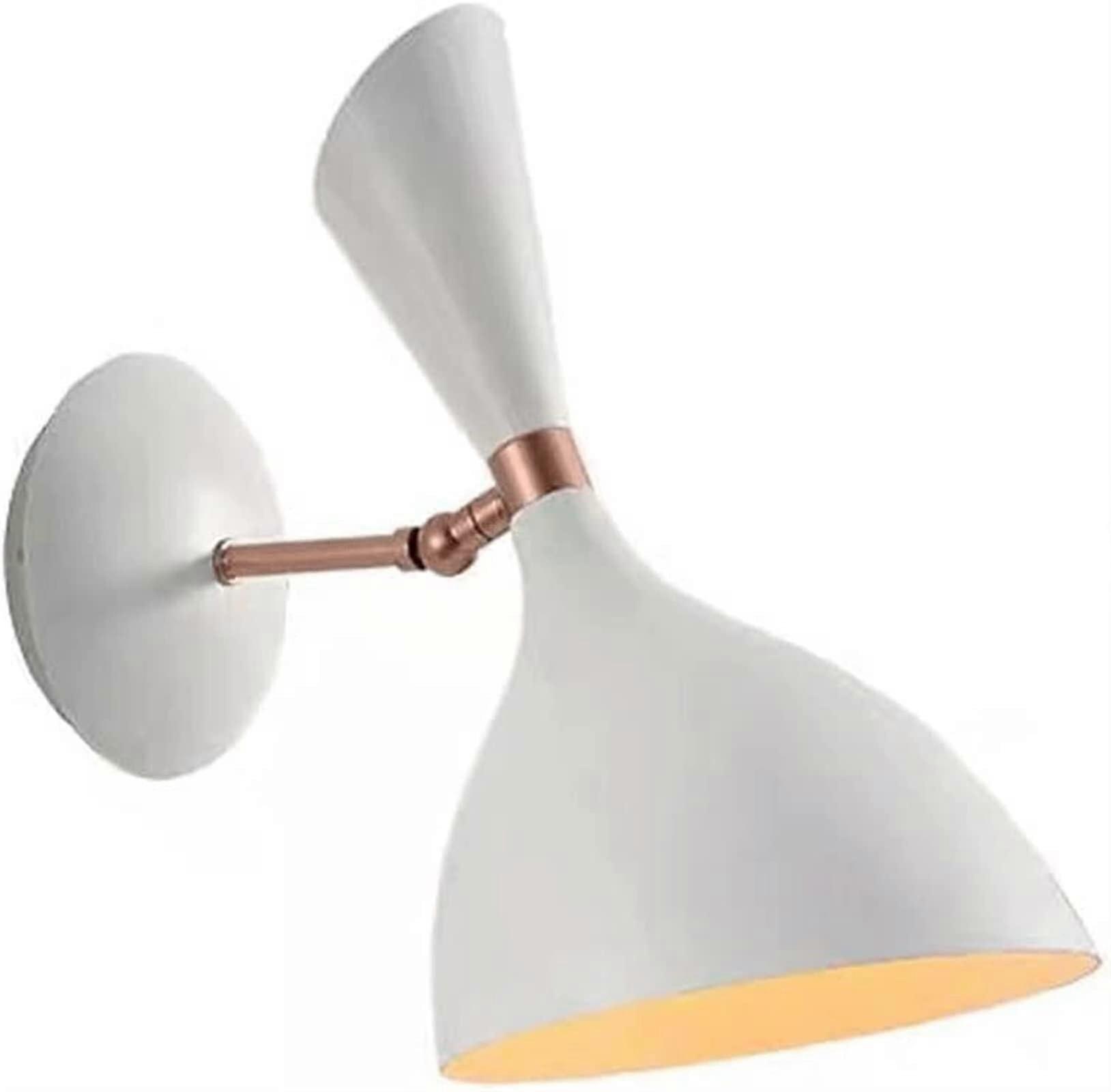 Wall Sconces Nordic Style Adjustable Wall Lamp, Modern LED Wall Light, White Indoor Wall Light