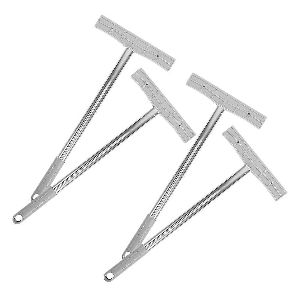 Handheld Sign Rod Stainless Steel for Support 12Pcs Welcome Sign Sticks