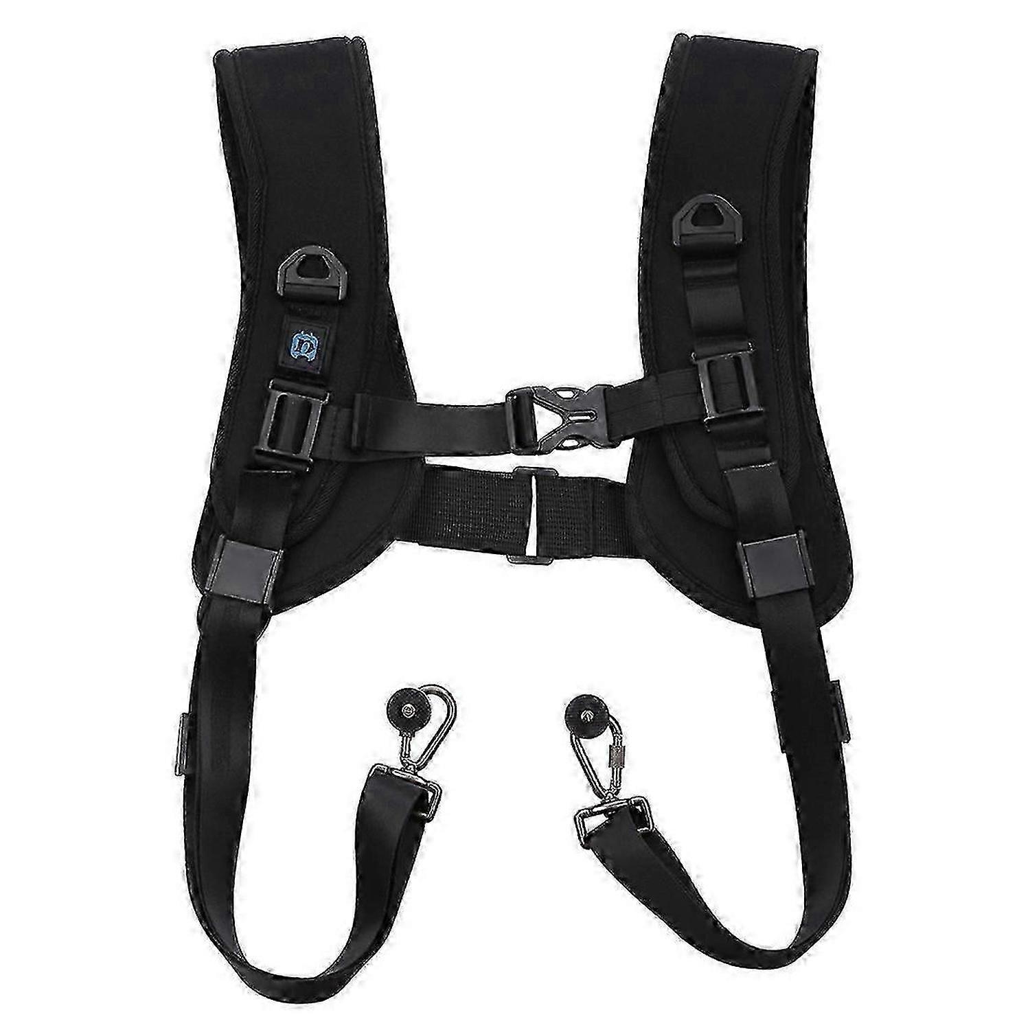 Quick Rease Double Shoulder Harness Soft Pad Strap