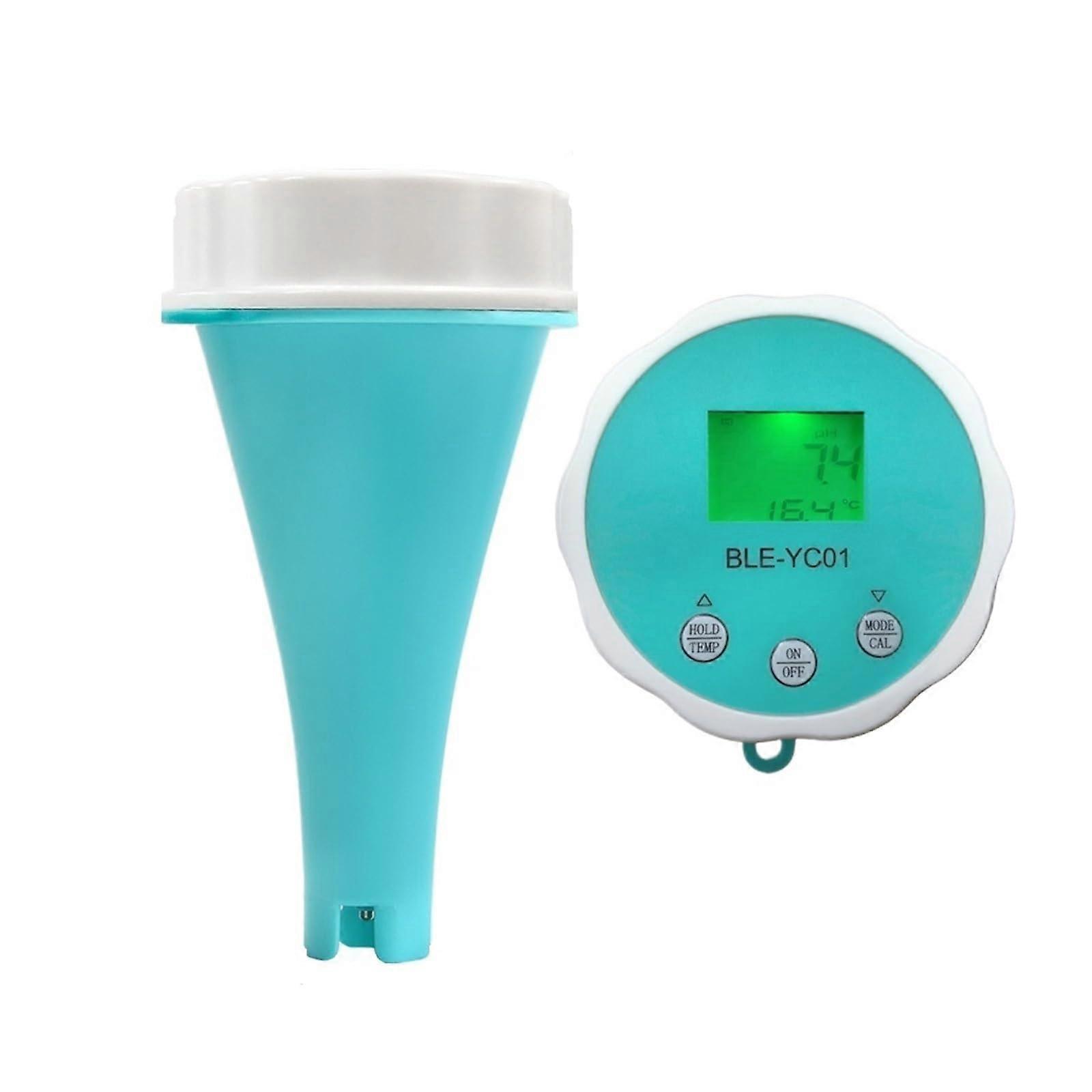 6 In 1 Water Quality Detector Pool Water Tester With PH EC TDS ORP Temp Chlorine App Display