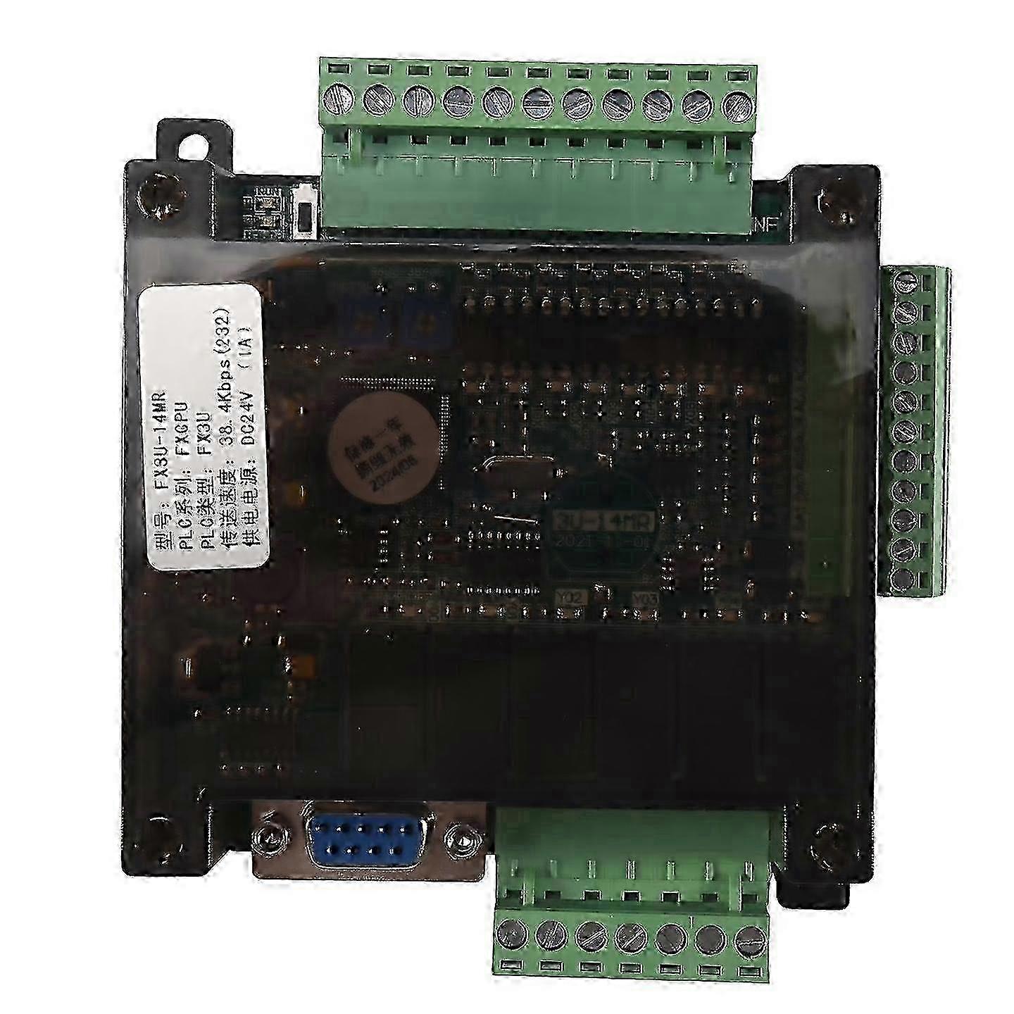 For Fx3u-14mr Plc Industrial Control Board 8 Input 6 Output Programmable miao7