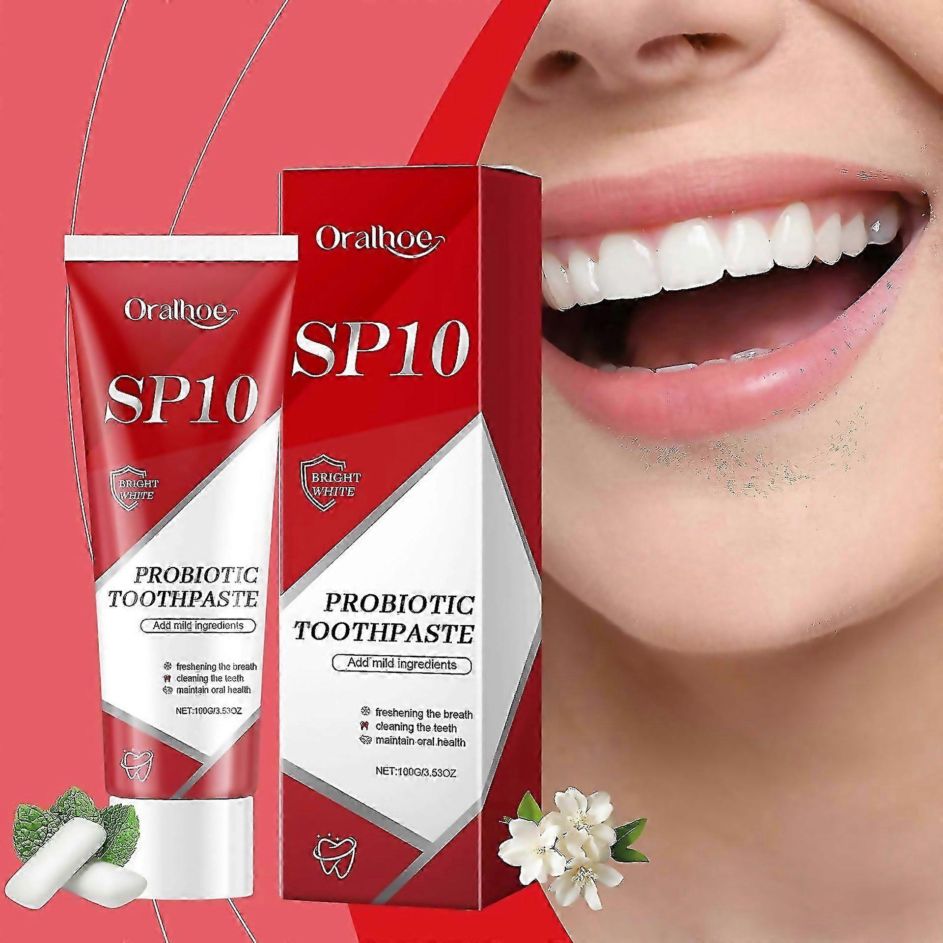 For Sp10 Probiotic Toothpaste Sp10 Toothpaste Super Probiotic Toothpaste Sp10 Deep Cleaning Care Fre