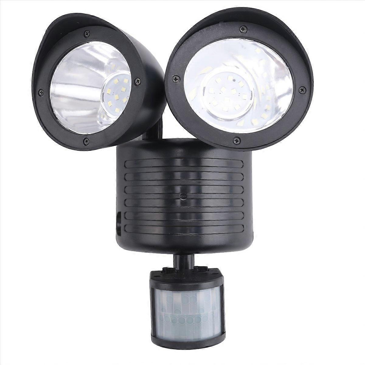 22 LED Dual Security Detector Solar Spot Light Motion Sensor Outdoor Floodlight