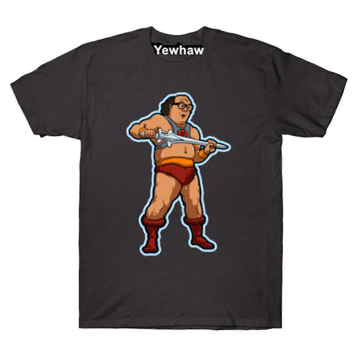 He-Man is Danny DeVito T-shirt Heman Mashup Tee