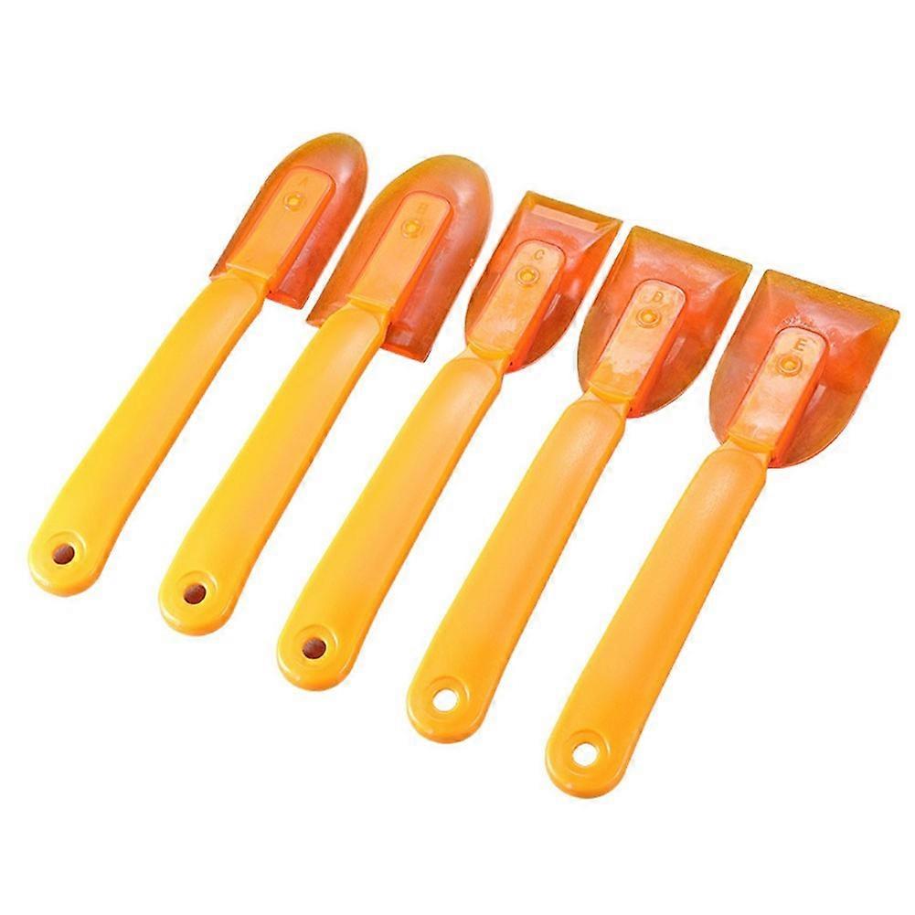Caulk Finishing Tool Reusable Sealant Spreader Tool 5PCS Set for Easy Caulking and Scraping
