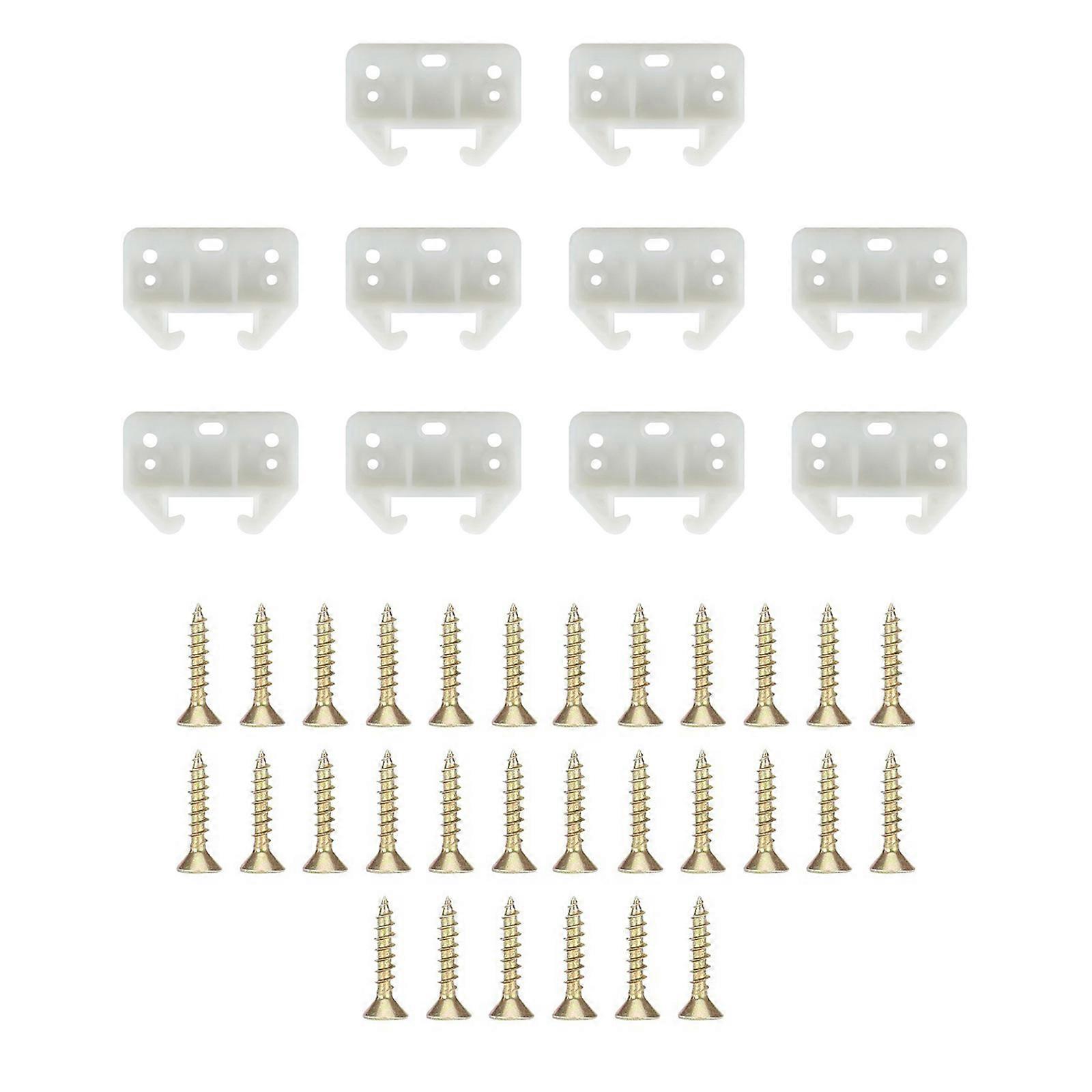 Plastic Furniture Drawer Track Guides Furniture Drawer Track Guides Replacement Furniture Part for Sliding Rails  Style D