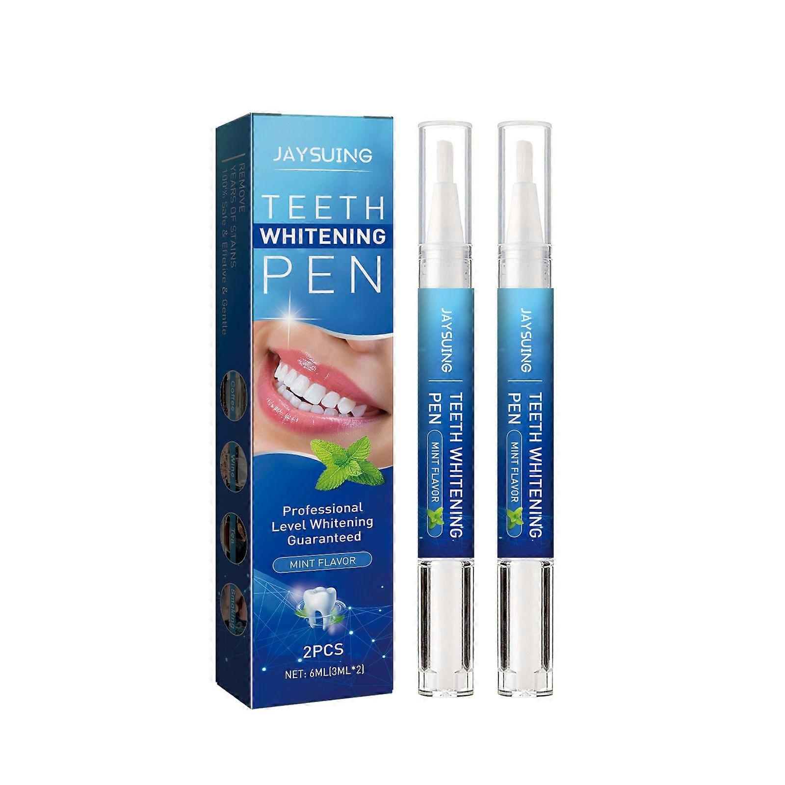 Teeth Whitening Pen Contains Mint