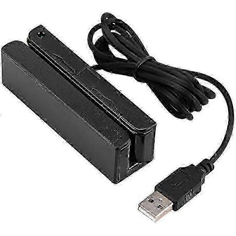 z Msr90 Usb Swipe Magnetic Credit Card Reader 3 Tracks Mini Smart Card Reader Msr605 Msr606 Deftun