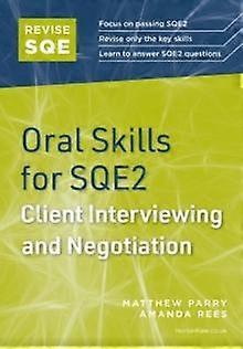 Revise Sqe Oral Skills For Sqe2 Client Interviewing And Negotiation by Amanda Rees Paperback