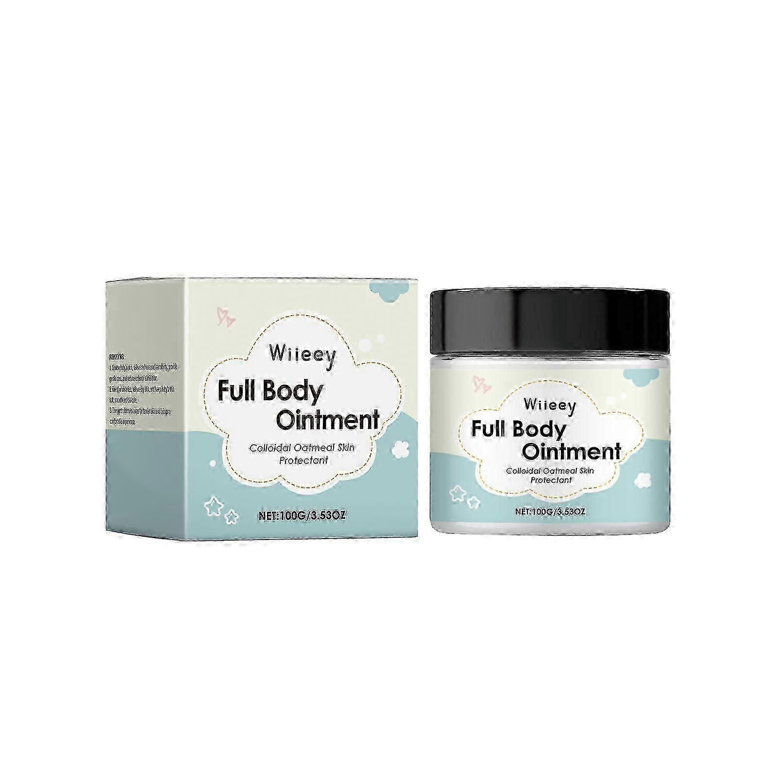 קרם גוף לתינוקות - מעניק לחות, מעניק לחות, עדין לעור רגיש, 100 גרם