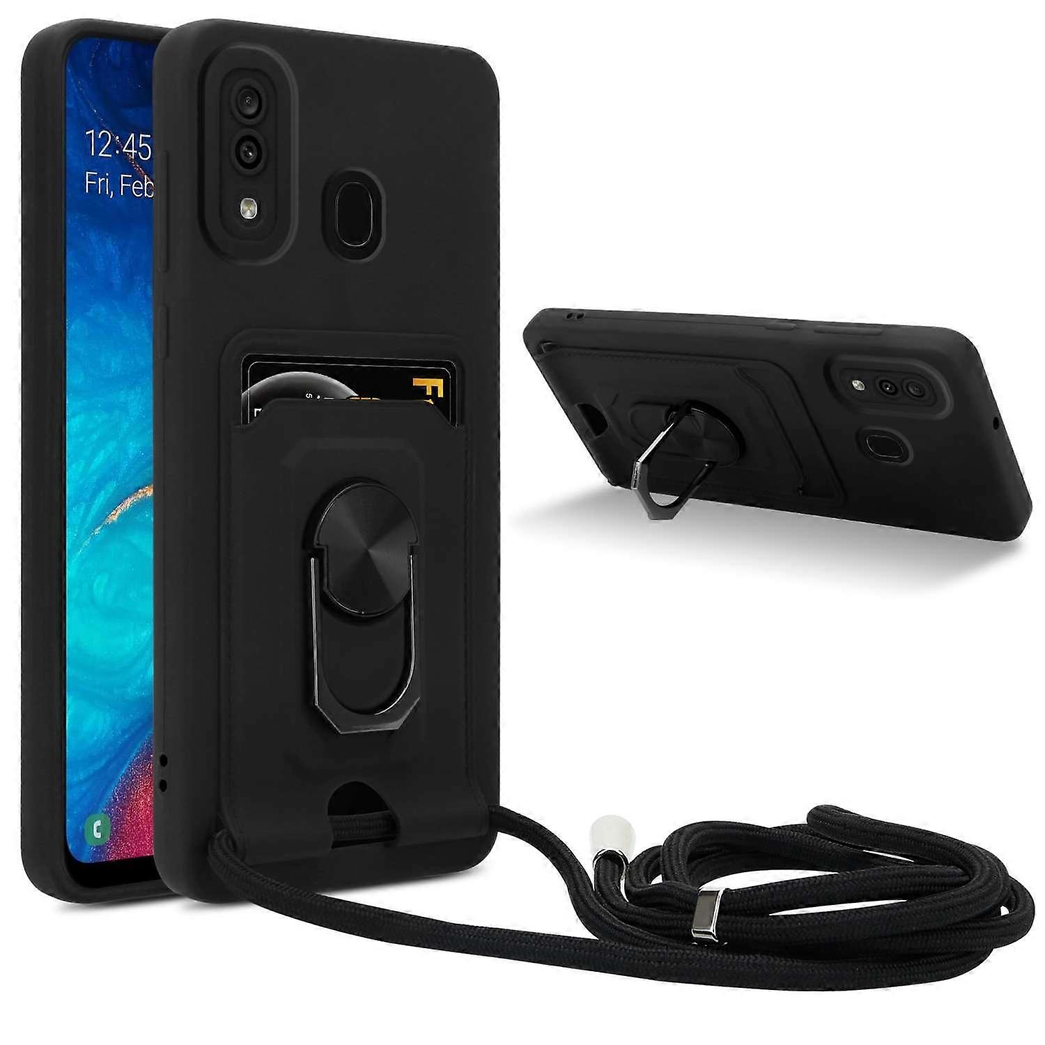 Θήκη Samsung Galaxy A20 / A30 / M10s Προστατευτική θήκη με λειτουργία αλυσίδας και βάσης