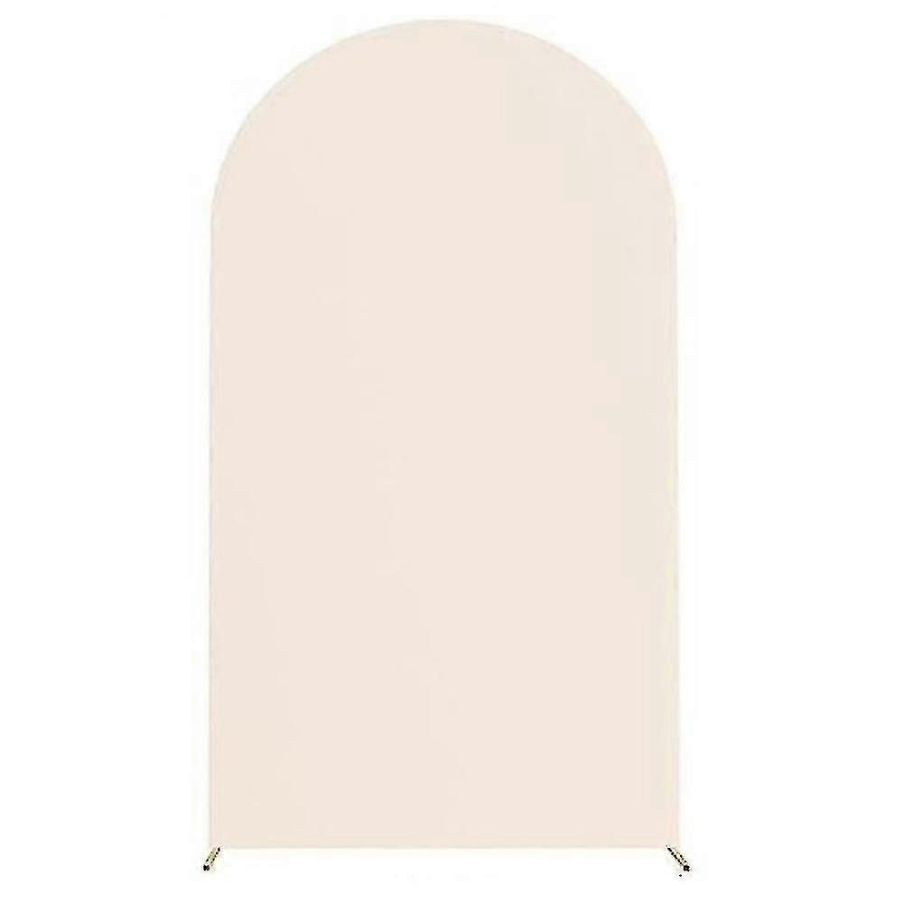 6FT Type-C U-Shape Arch Frame Stand with 80x180cm Elastic Cover for Wedding and Birthday Events
