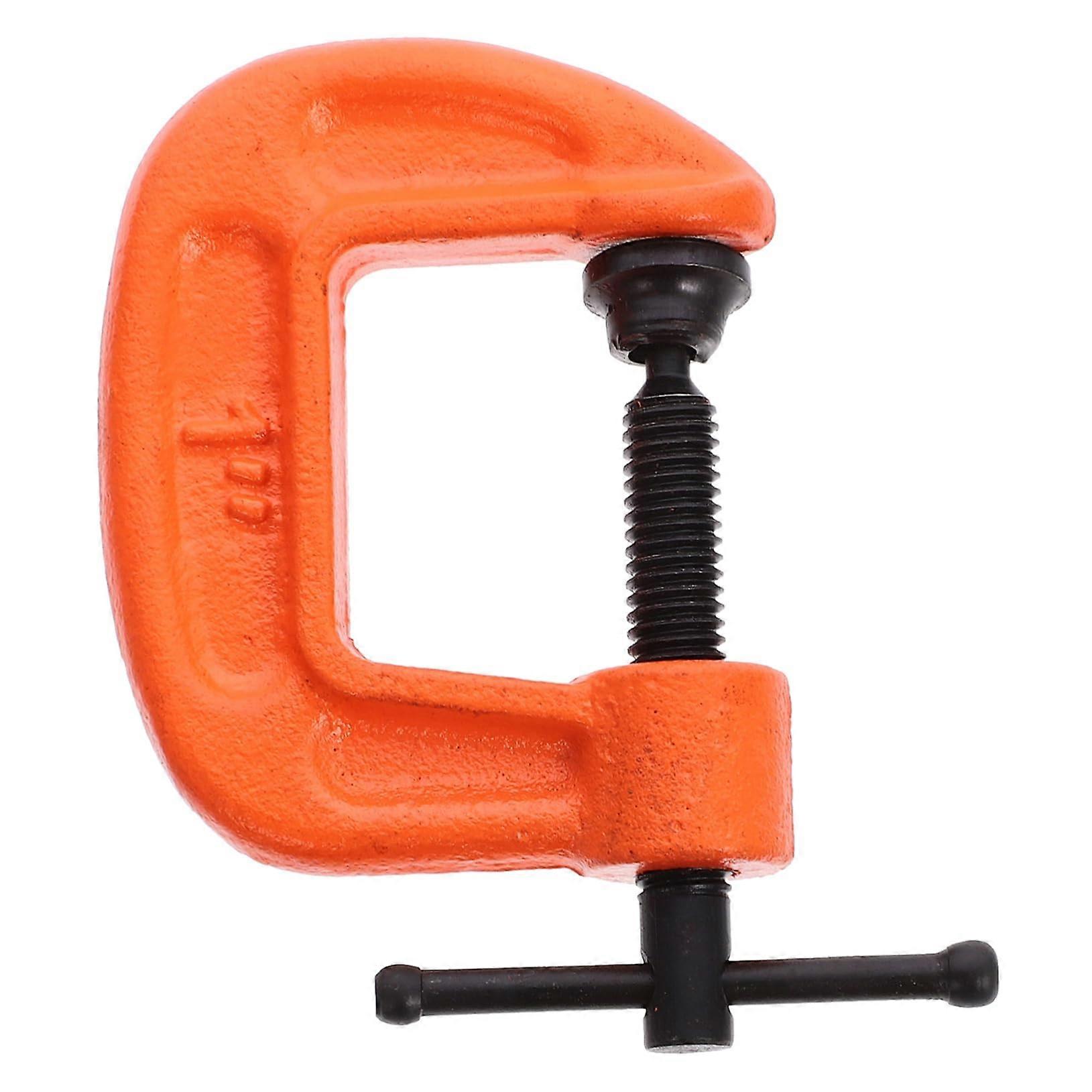 1 Inch Heavy Duty Mini Universal Table Mount Clamps For Desktop Use DIY Enthusiasts And Professionals 4 Pieces