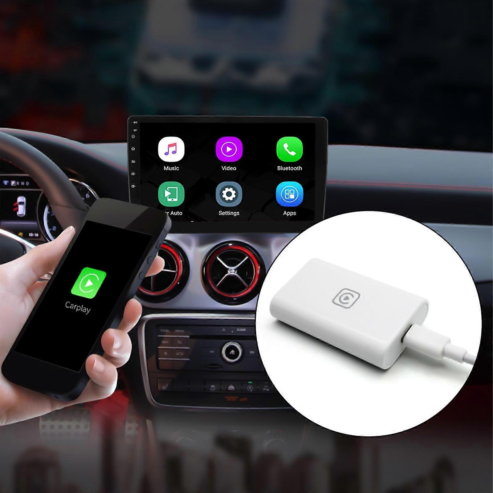 RnemiTe-amo Deals！Wireless Carplay Adapter USB For Factory Wired Carplay Cars,Wireless Carplay Adapter Automatic Transform Wired To Wireless