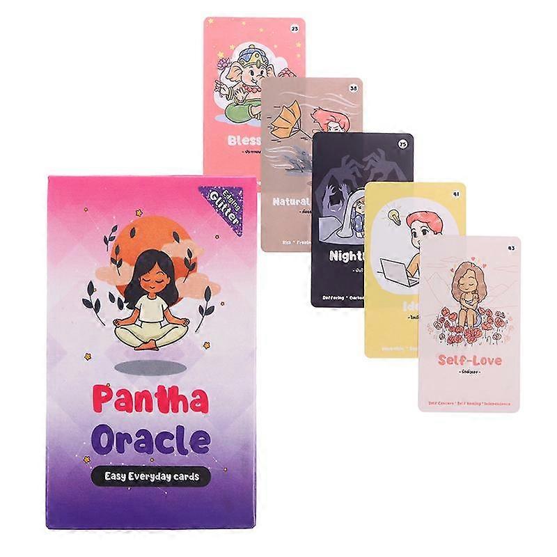 Pantha Oracle Card Tarot Prophecy Fate Divination Deck Family Party Board Game