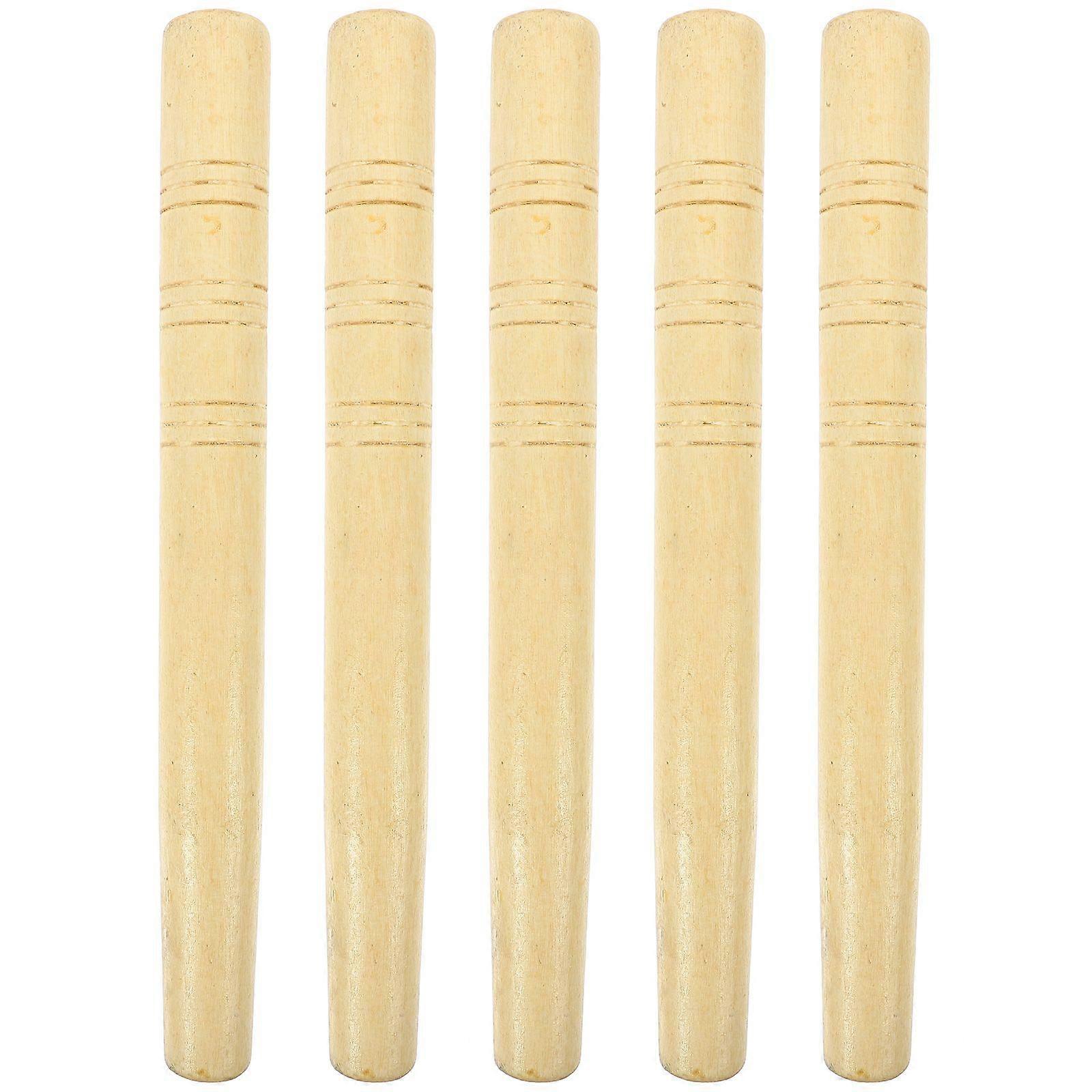 5 قطع مقابض خشبية استبدال مقبض أداة خشبية لمجارف المناجل