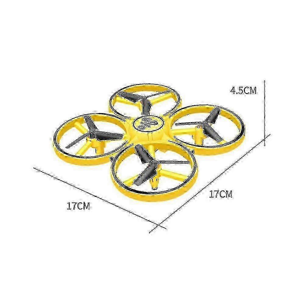 Gravity Induction Four-axis Suspension Watch Induction Obstacle Avoidance Uav Toy Remote Control