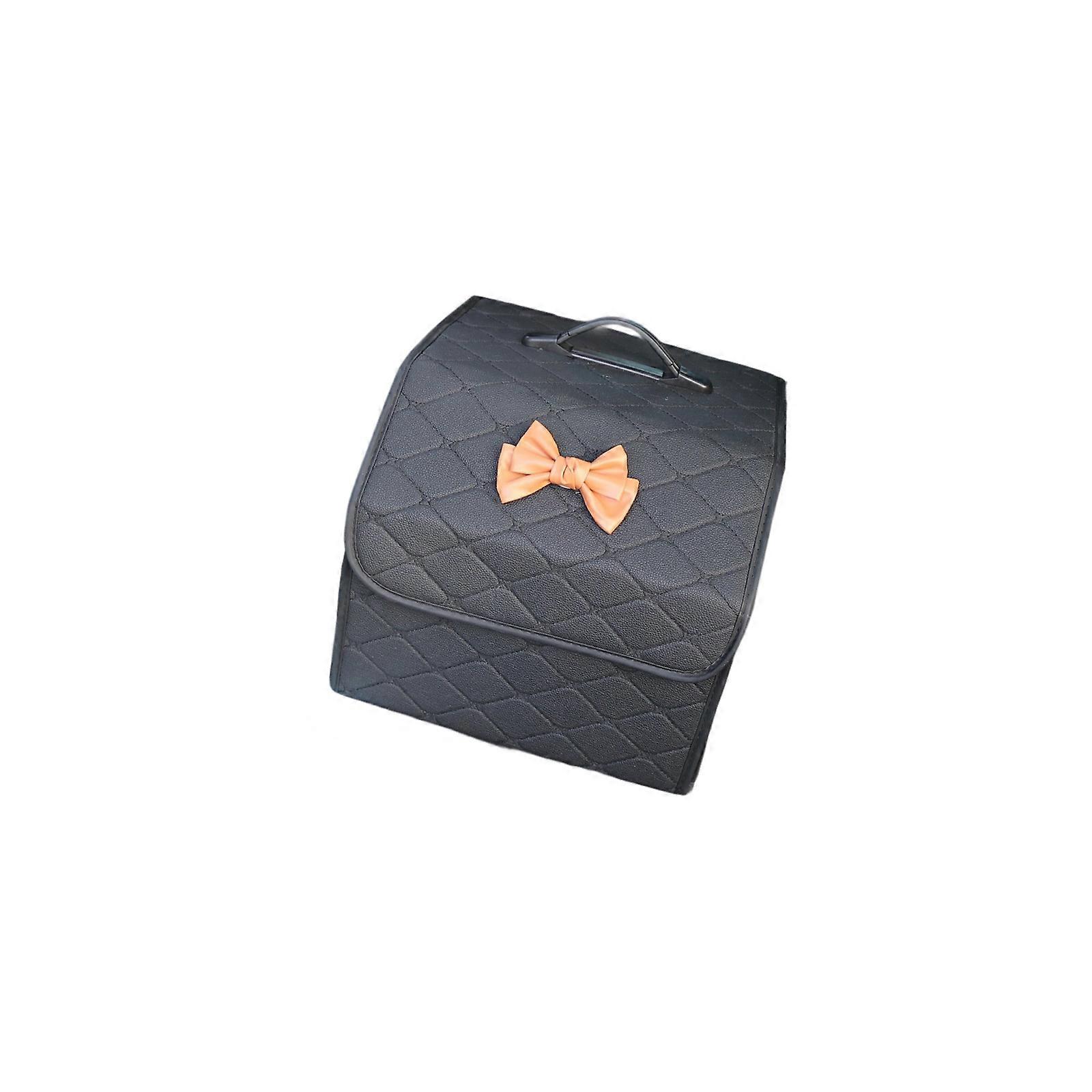 Multifunctional Vehicle Trunk Organizer With Antislip Base Quick Setup Storage Bag For Cargo Management  S