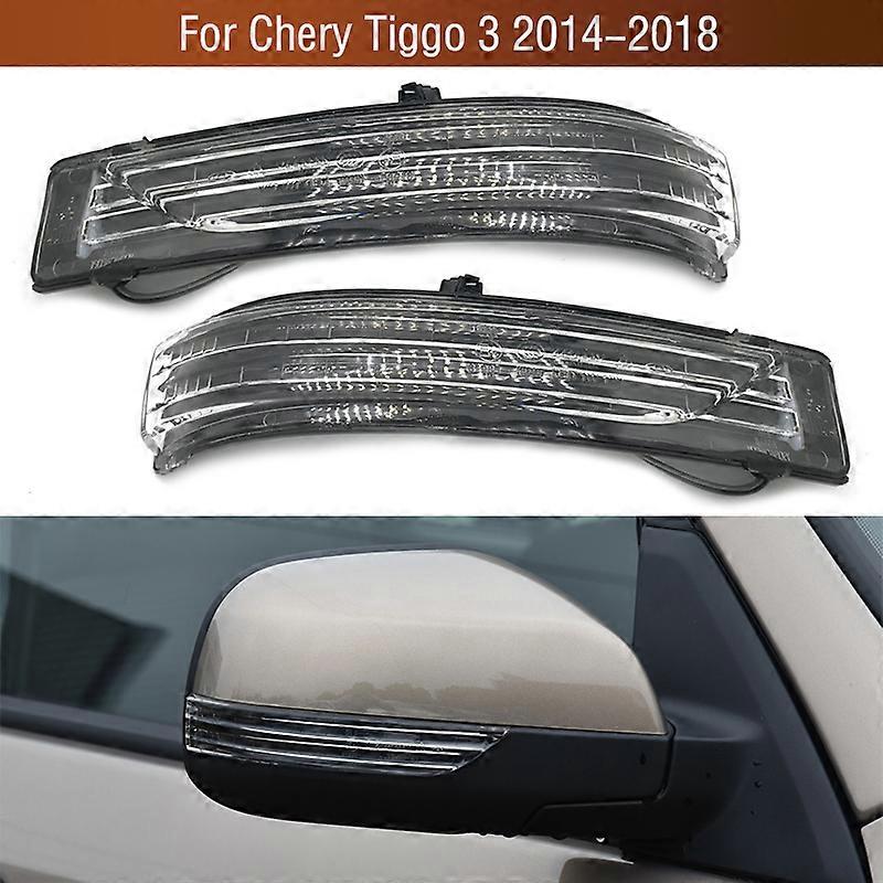 For Chery Tiggo 3 2014 2015 2016 2017 2018 Car Outside Rearview Mirror Indicator Light Wing Door Side Mirror Turn Signal Lamp