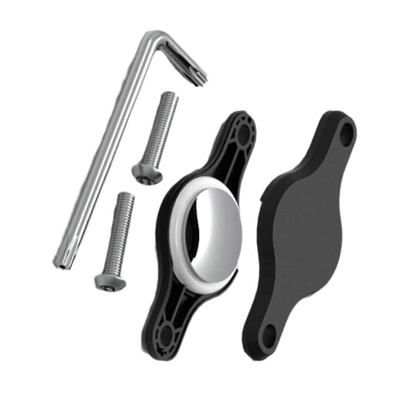 Universals Bicycles Tracking Device Mount With Security Screws Easily Install Concealed Trackers Case For Bike Security Multicolor