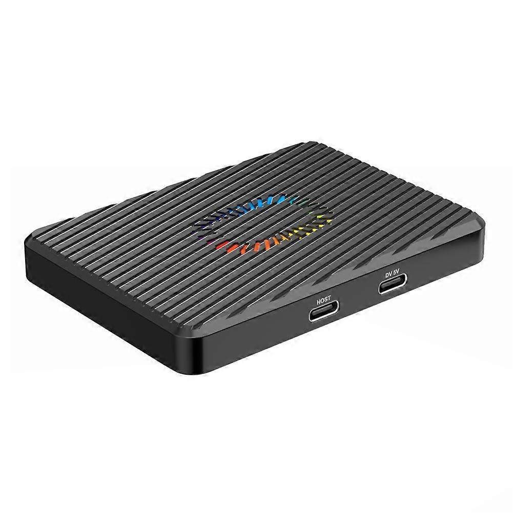 USB3.2 Gen2 10Gbps Speed Transfer M.2 NVMe and NGFF SSD Enclosure Dual Bays M.2 Hard Disk Box Adapter