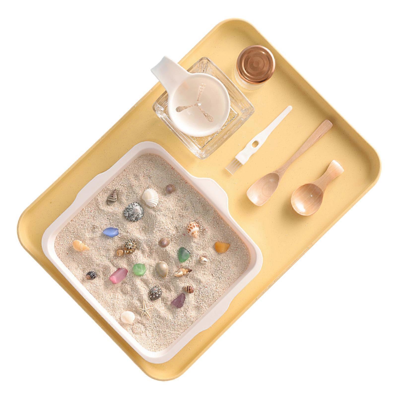 Multiple Shape Shells Sand Molds and Tools Playset Perfect for Kid Beach and Garden Activities Fostering Creativity Multicolor