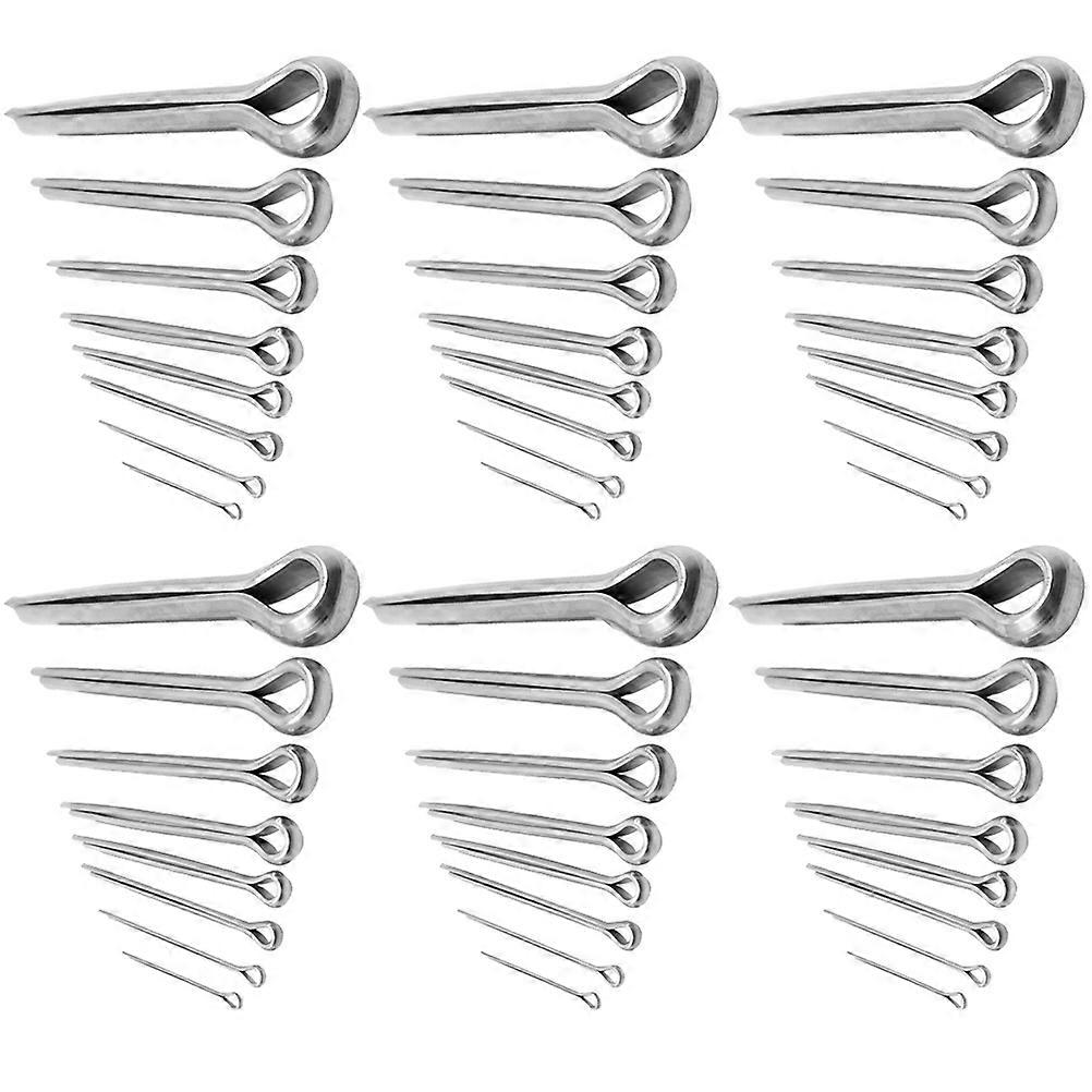 220pcs Splint Sortimentssatz Feder Splint Clip Befestigung Fitting Motor Reparatur Ausrüstung