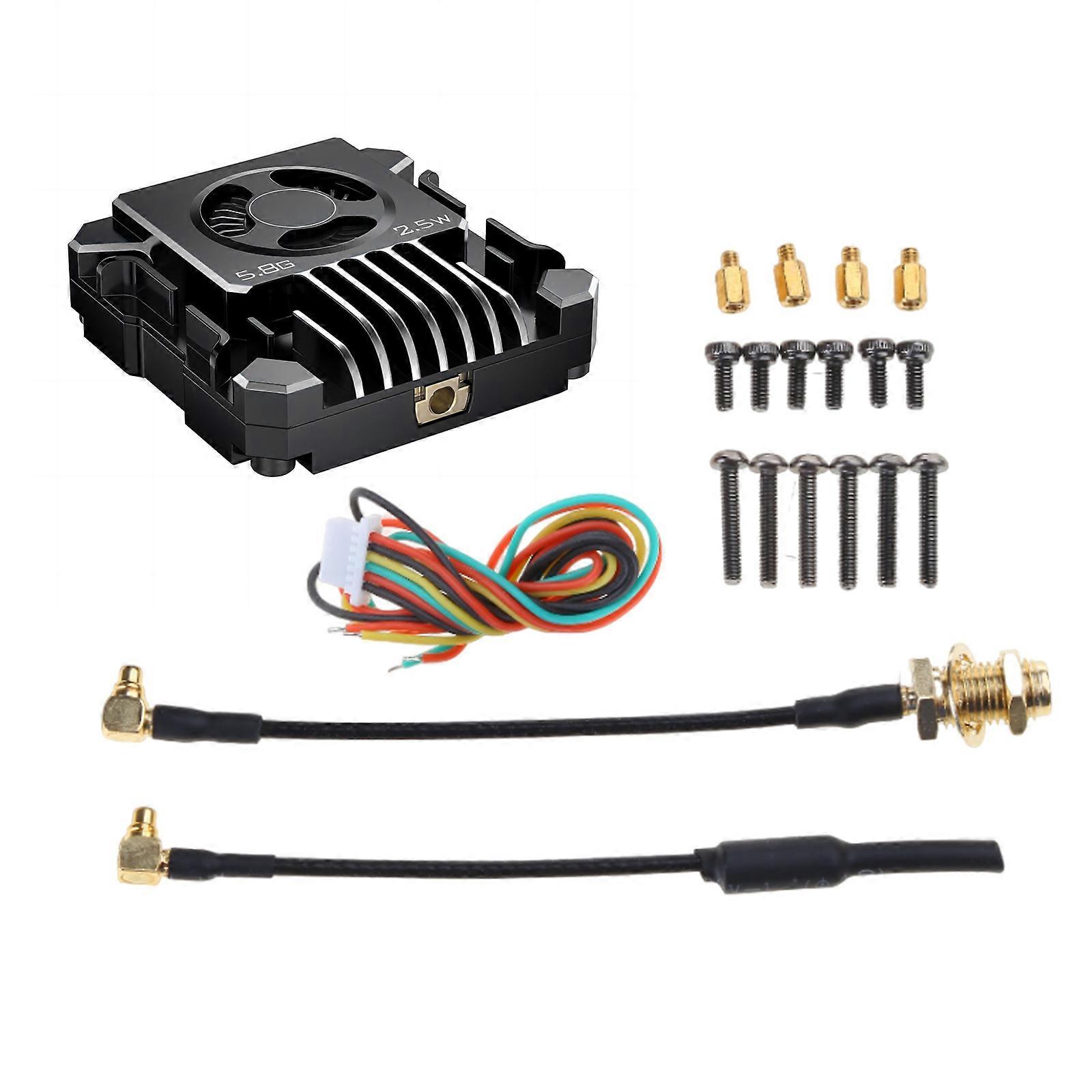 1 Set 5.8G 2.5W VTX Pro Transmitters Module Board 48CH Easy Frequency Adjustment for Reliable Transmission Solution Multicolor