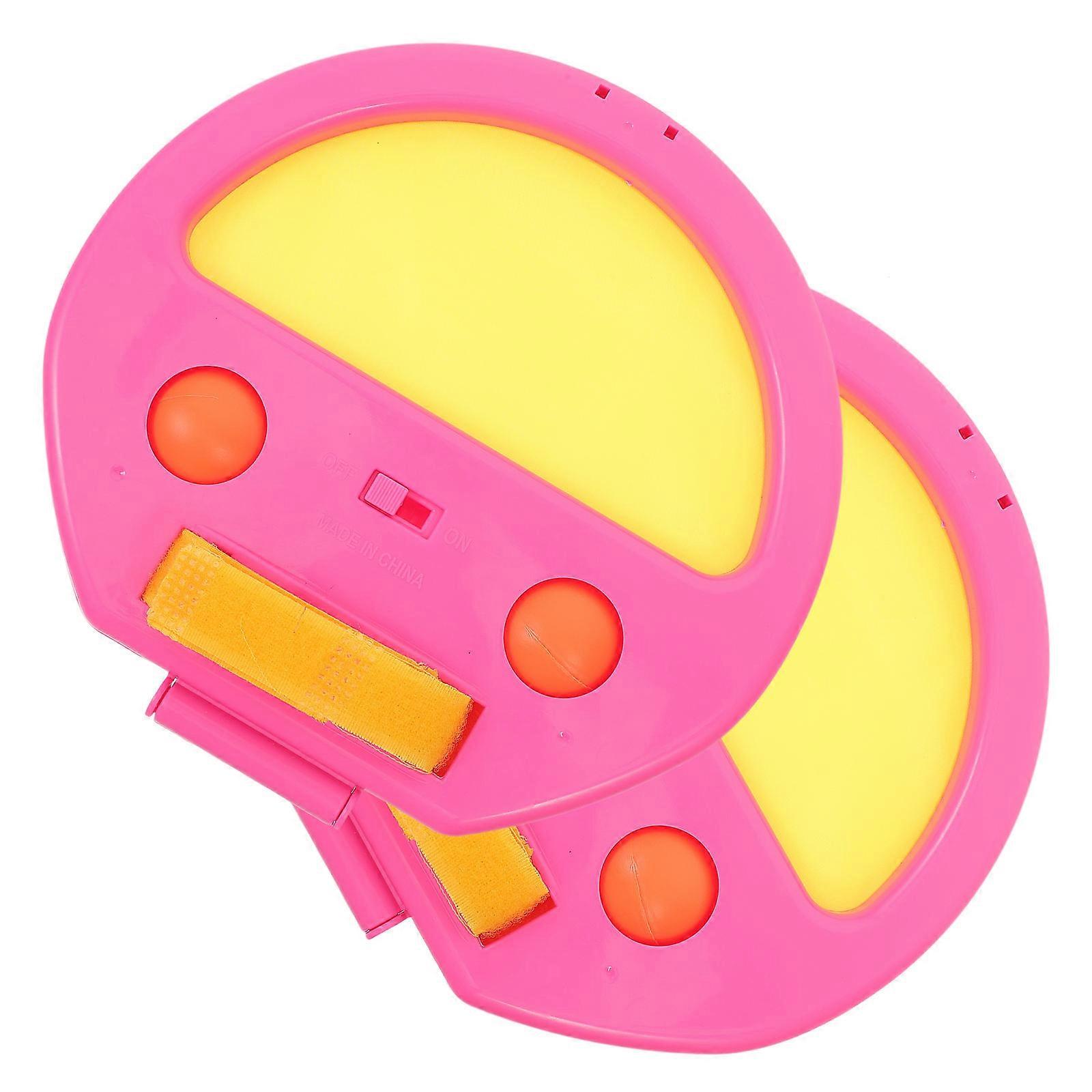 Pink Toss and Catch Ball Plaything Set for Interactive Toss Game 4Sets