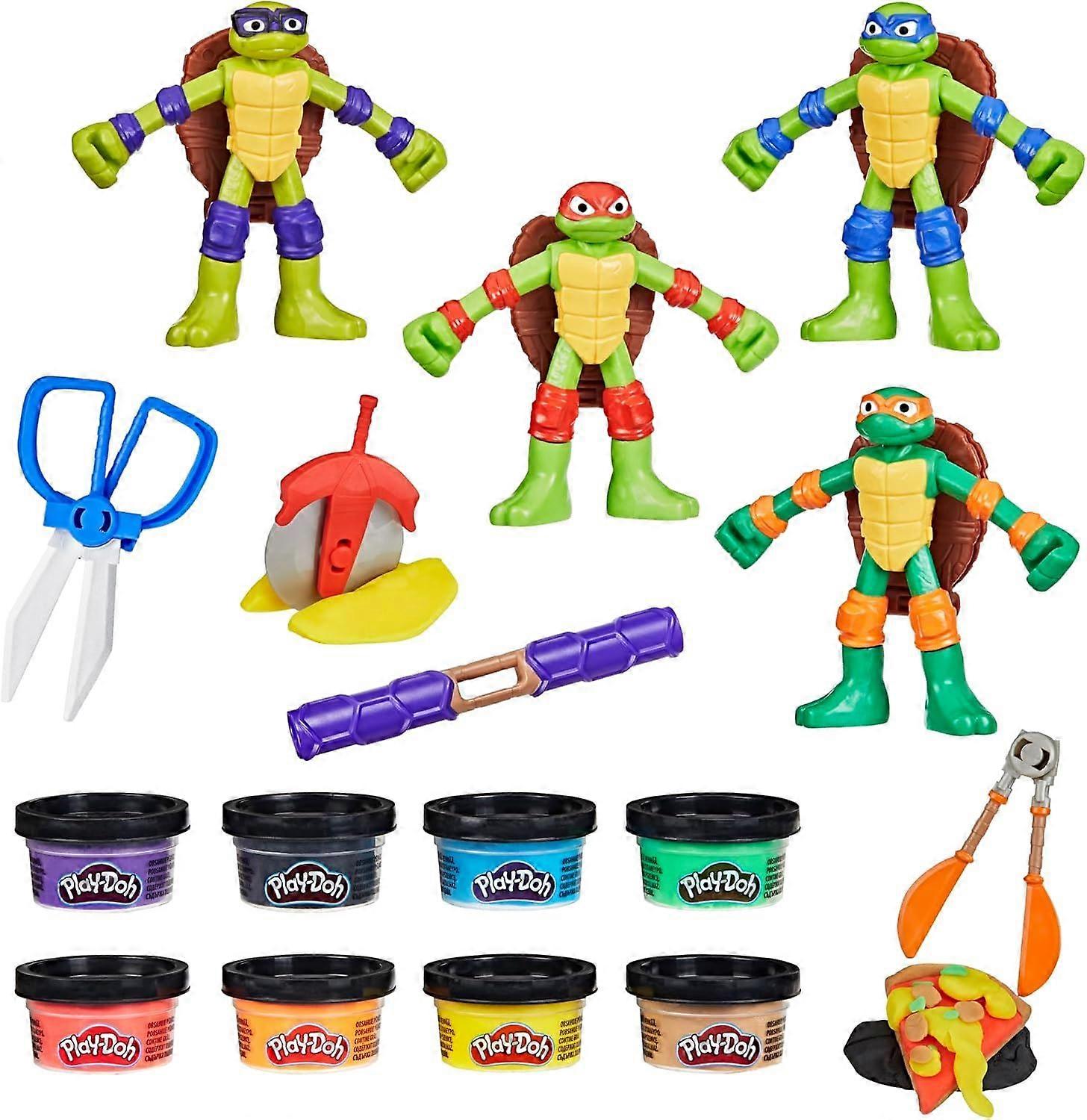 Play Doh Tmnt Cowabunga Creations Toy