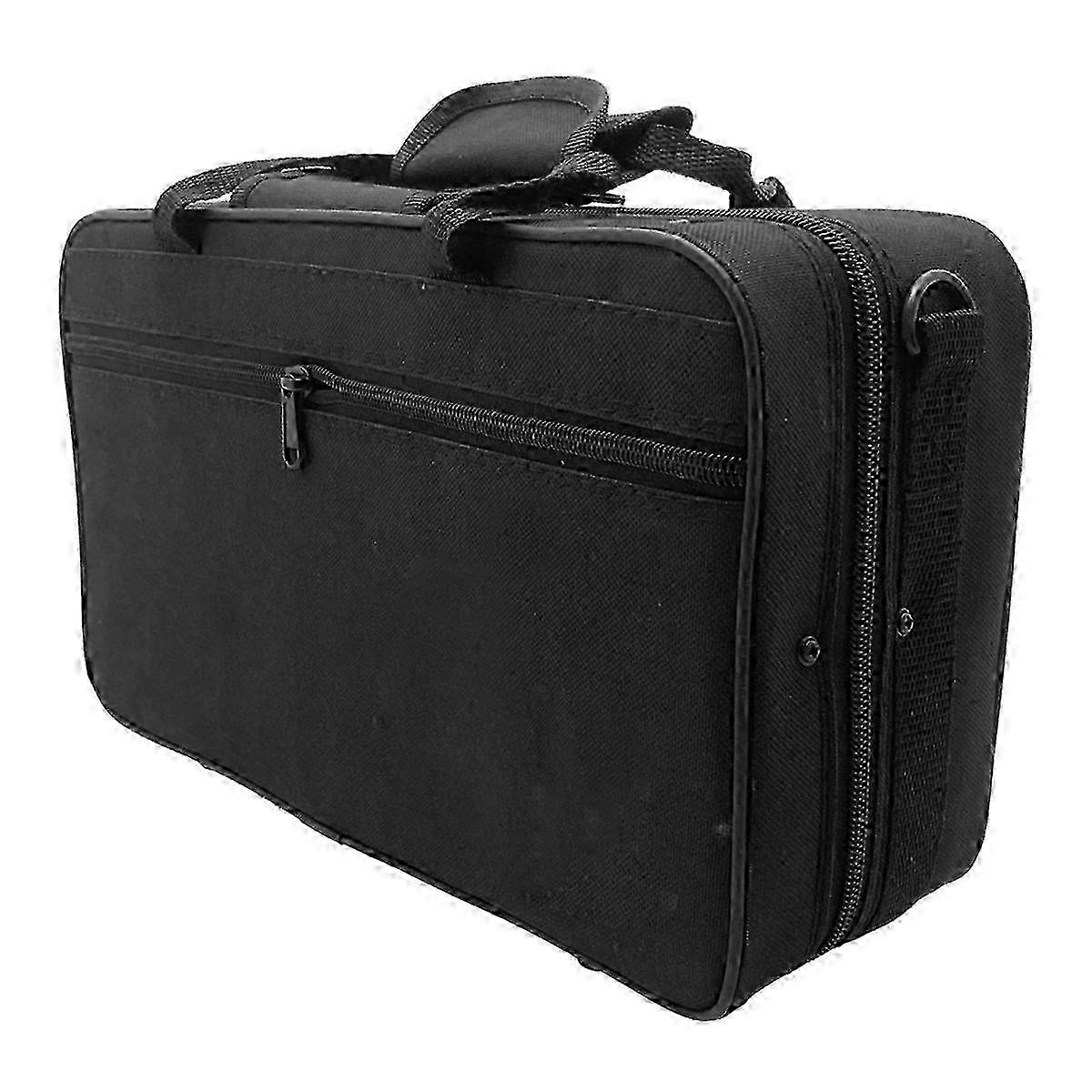 Clarinet Carrying Case: Oxford Cloth, Waterproof, Square Storage Box for Woodwind Instruments