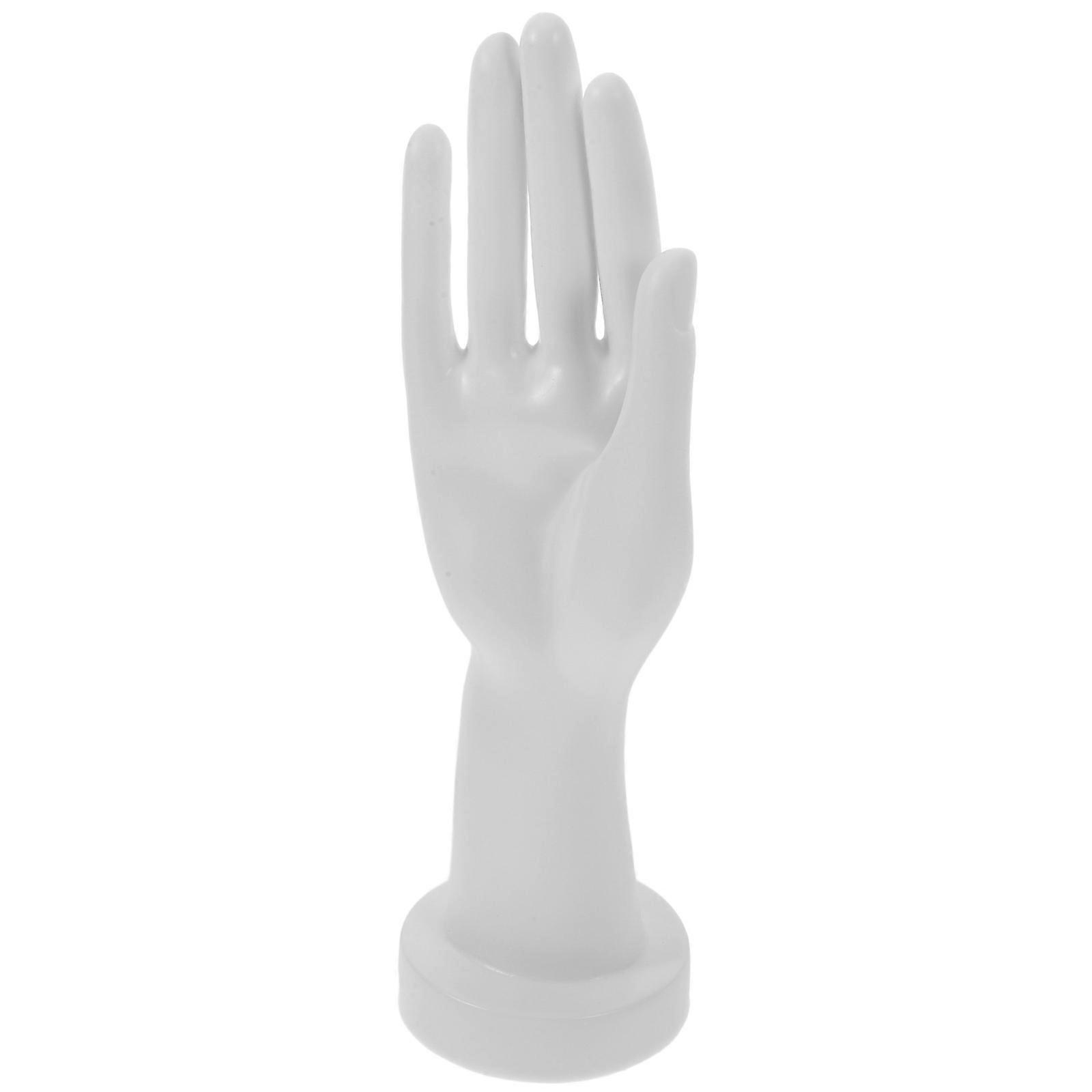 Hand Model Mannequin for Jewelry Display with Base Multi-Functional 1 Piece