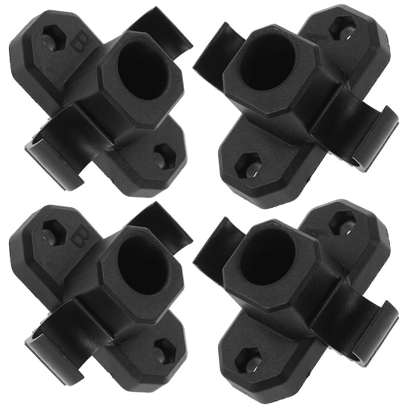 Outdoor Furniture Leg Attachment for Table Leg Mounting Connector 4Pcs Plastic