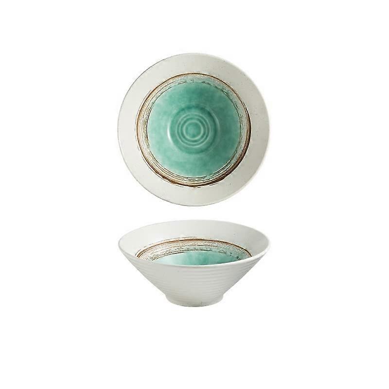 Large 1400ml Ceramic Salad and Soup Bowl with Elegant Modern Design for Kitchen and Dining