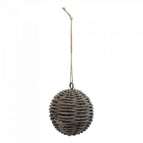 Hill Interiors The Noel Collection Wicker Bauble
