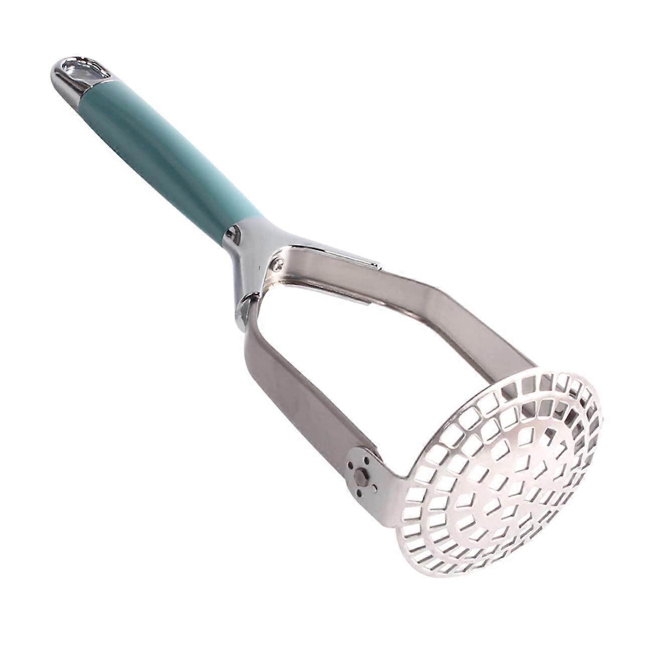 Stainless Steel Potato Masher with Ergonomic Handle for Smooth Mashed Potatoes and Soft Foods