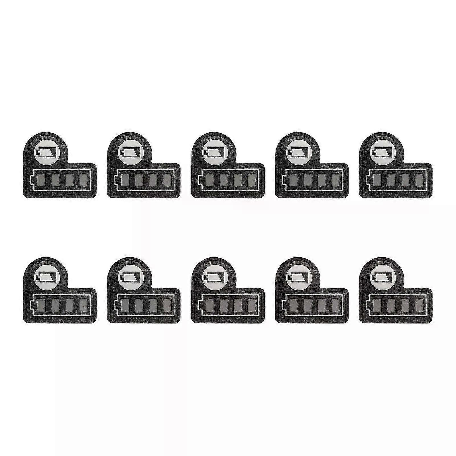 10PCS Battery Level Indicator Label Battery Capacity Light Sticker Button Decal For Makita BL1830 BL1430 18V Lithium Battery