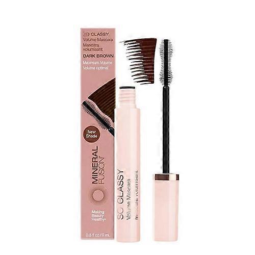 Mineral Fusion Dark Brown So Classy Volumizing Mascara, 9 Ml